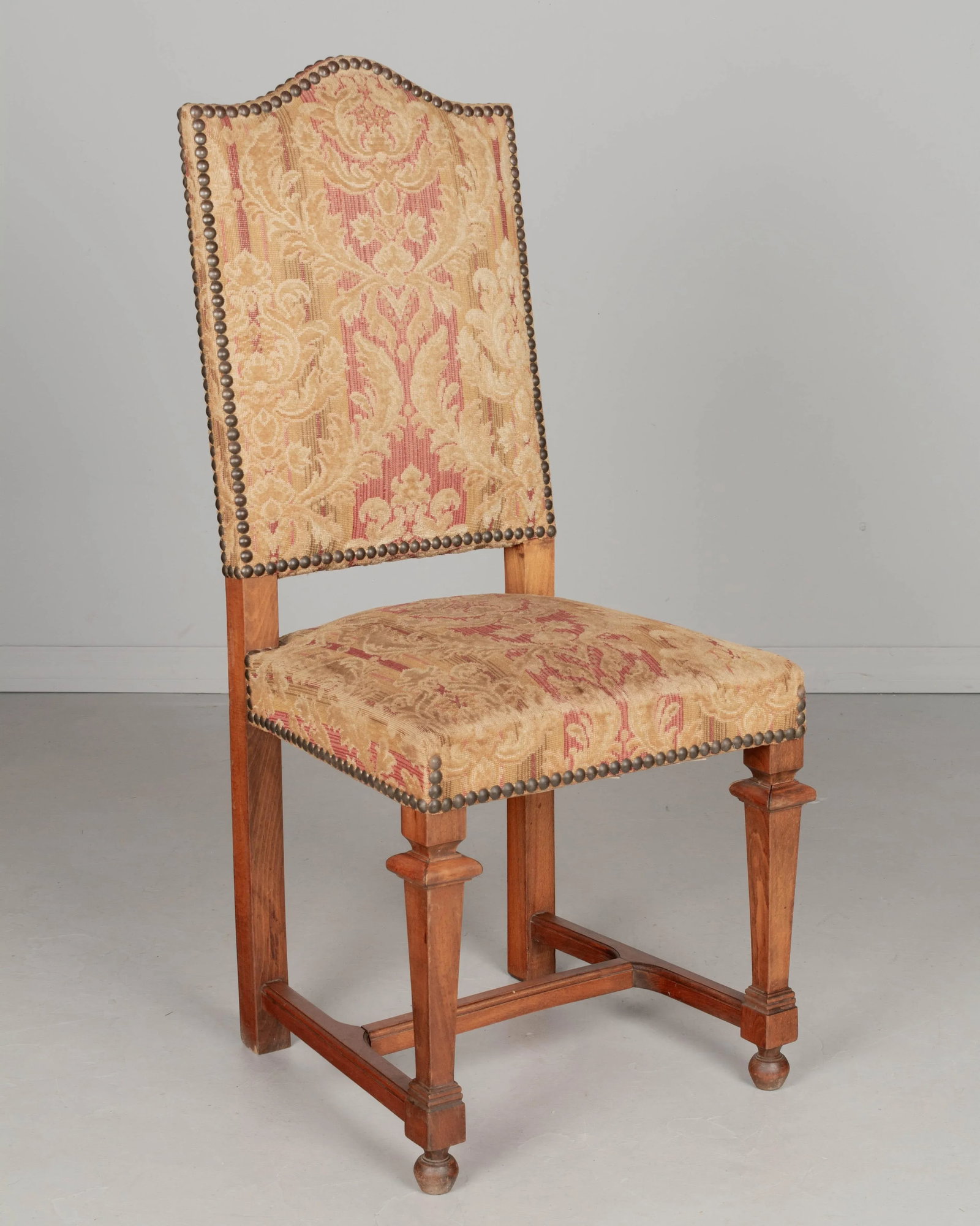 French Louis XIII Style Dining Chairs, Set of 4 - 3