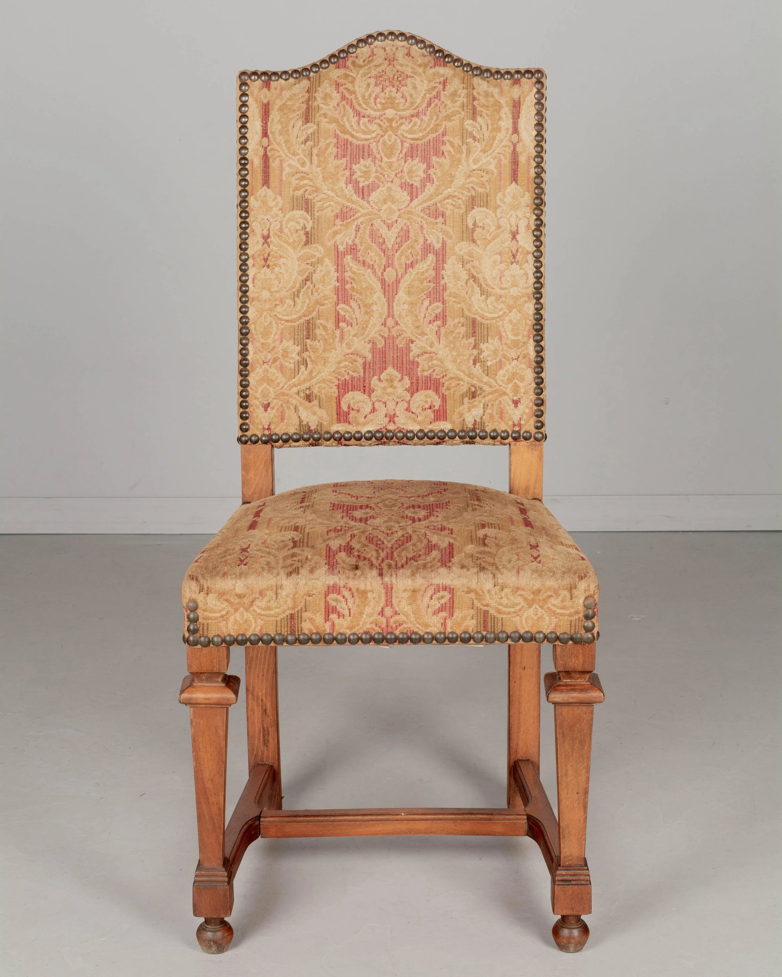 French Louis XIII Style Dining Chairs, Set of 4 - 4