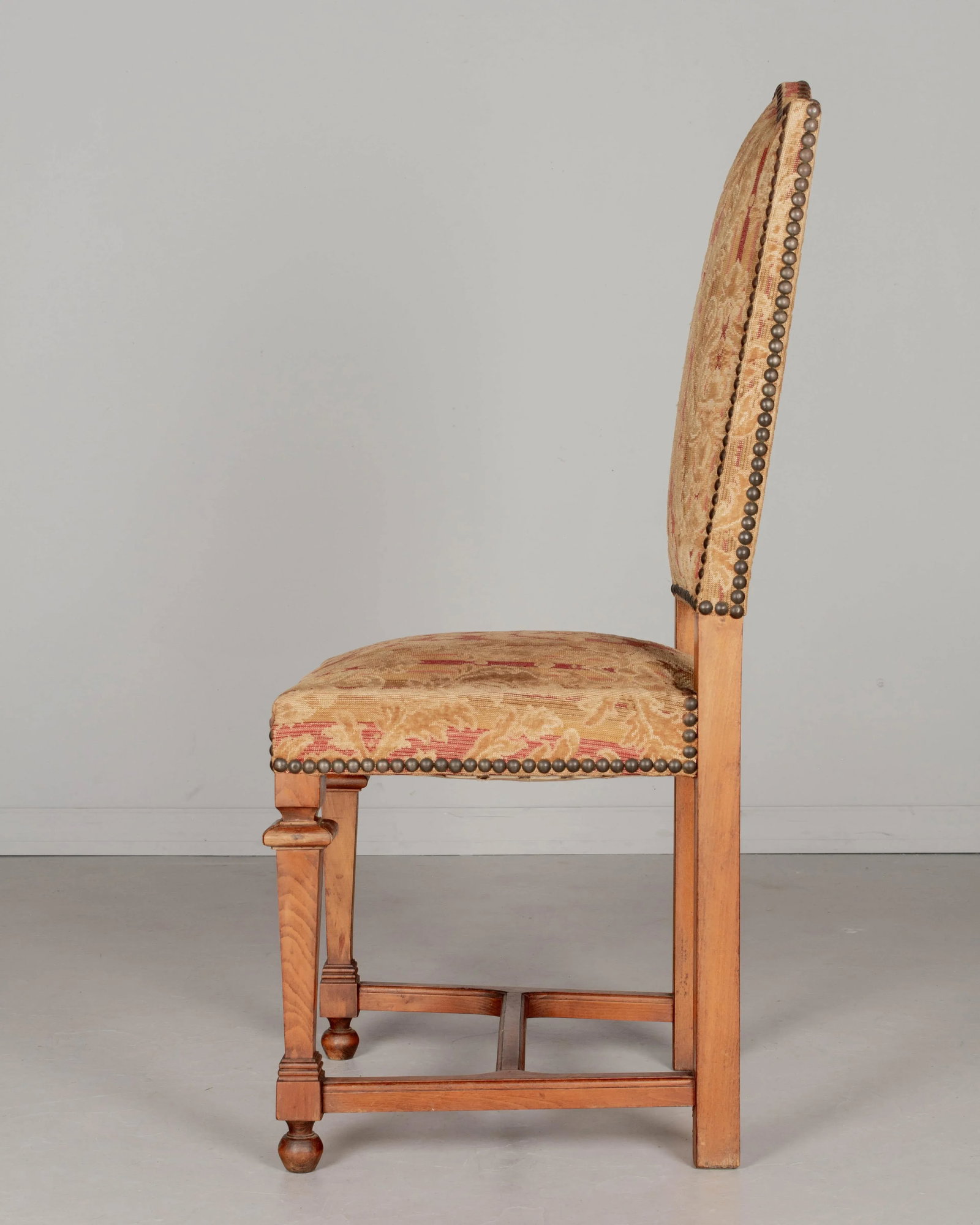 French Louis XIII Style Dining Chairs, Set of 4 - 7