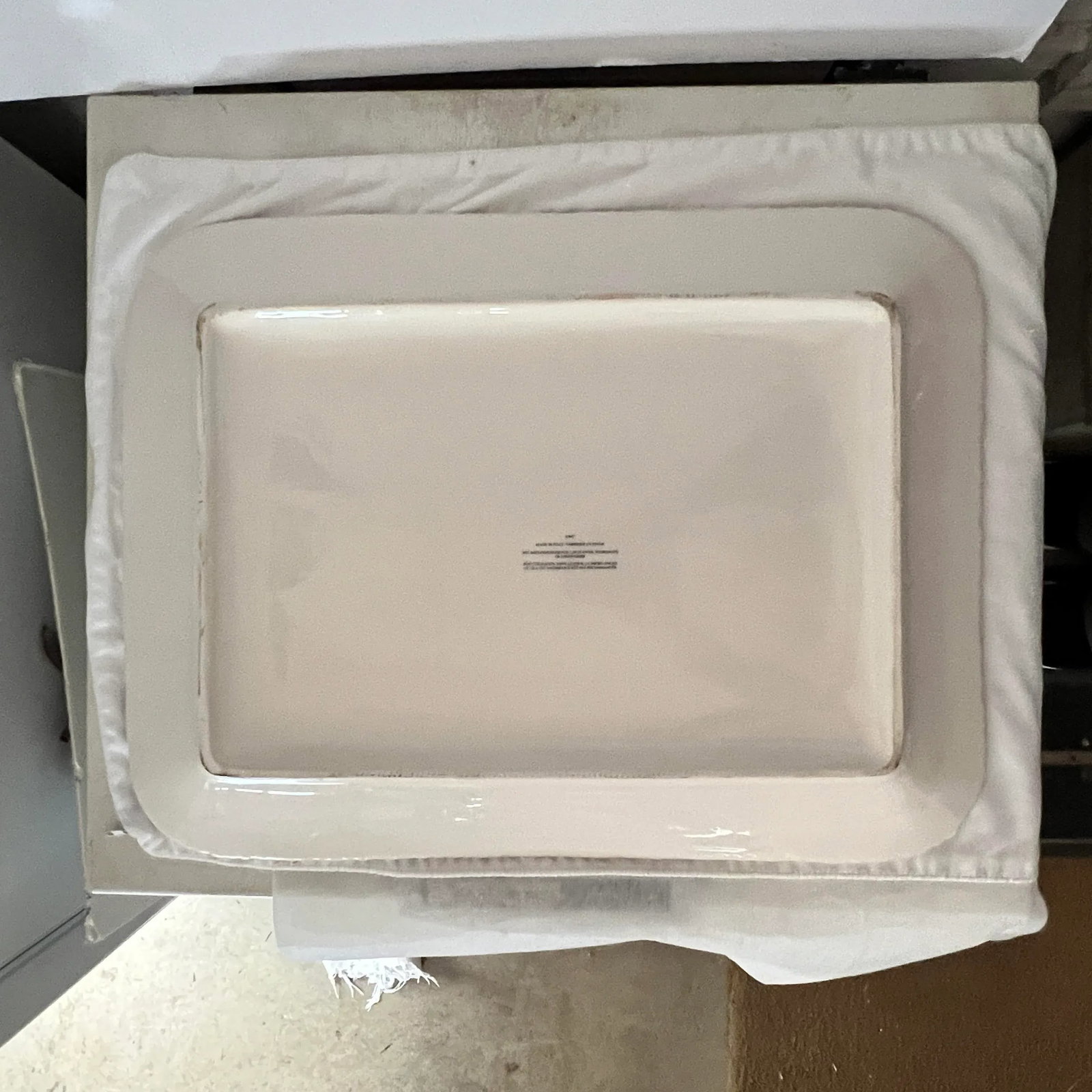 Italian Large White Serving / Turkey Platter - 5