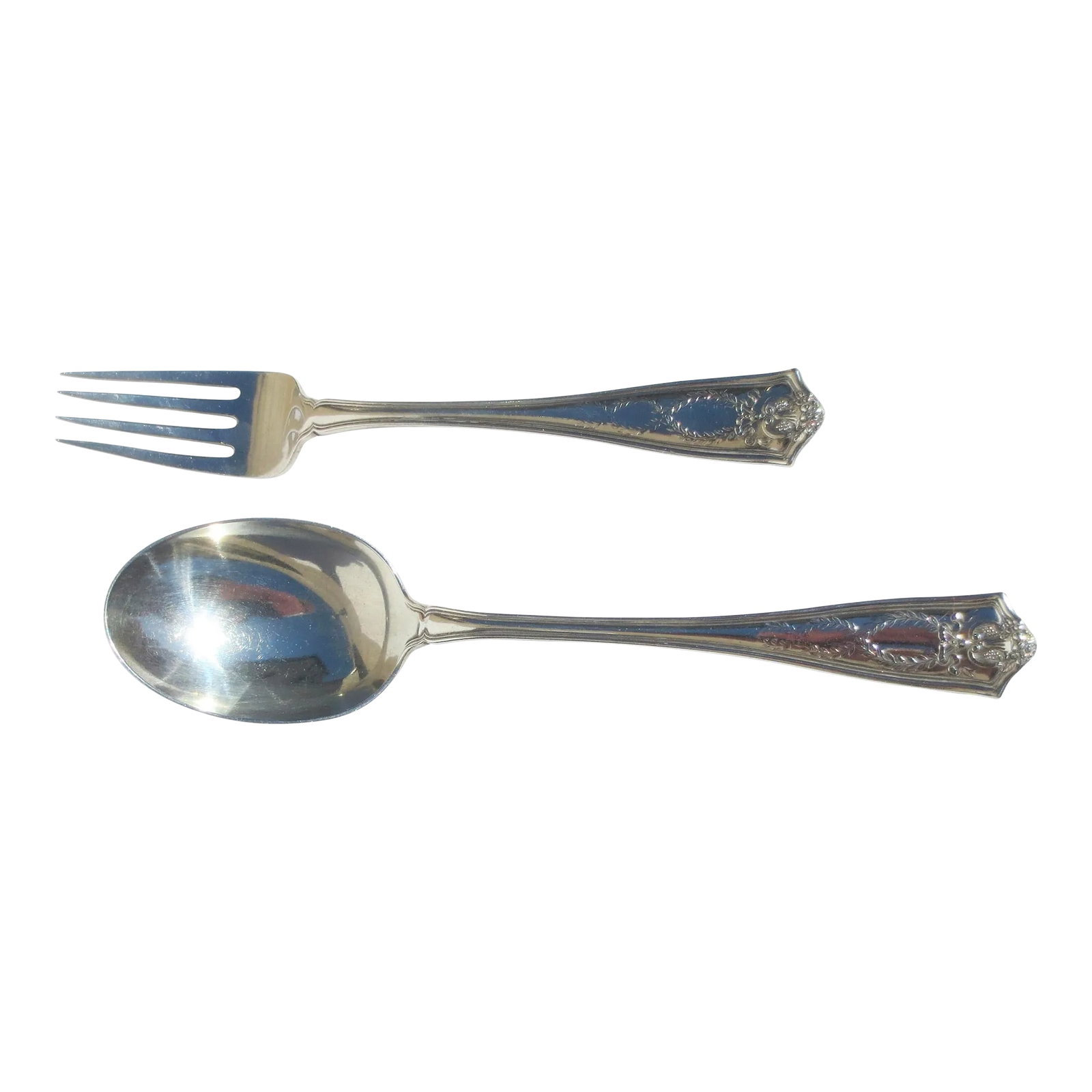 Tiffany & Co. Serving Set Circa 1909- a Set of 2 (1 of 8)