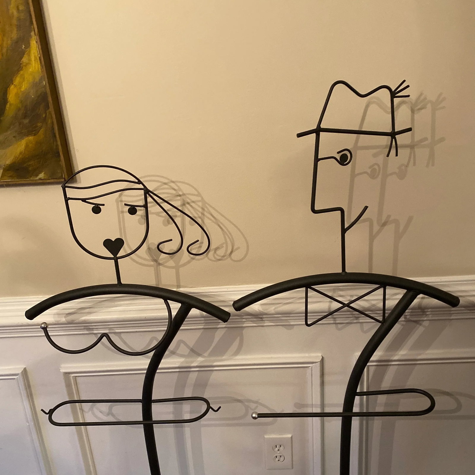 1980s Post-Modern Valet Man & Woman - a Pair - 2