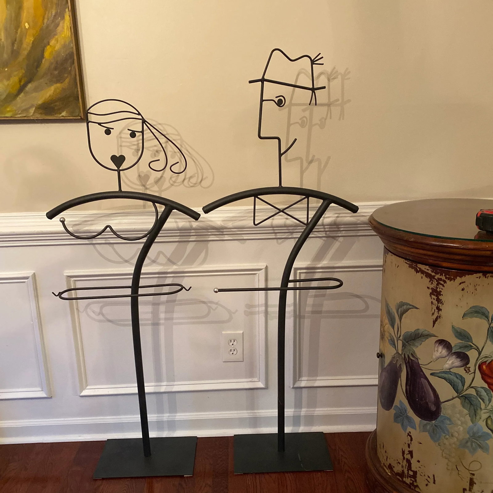 1980s Post-Modern Valet Man & Woman - a Pair - 9