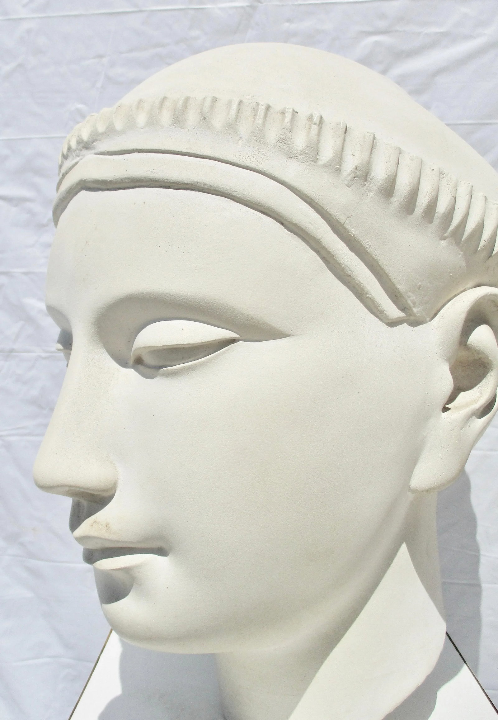 1980s Ageho Album Cover & Head Sculpture - 2 Pieces - 10