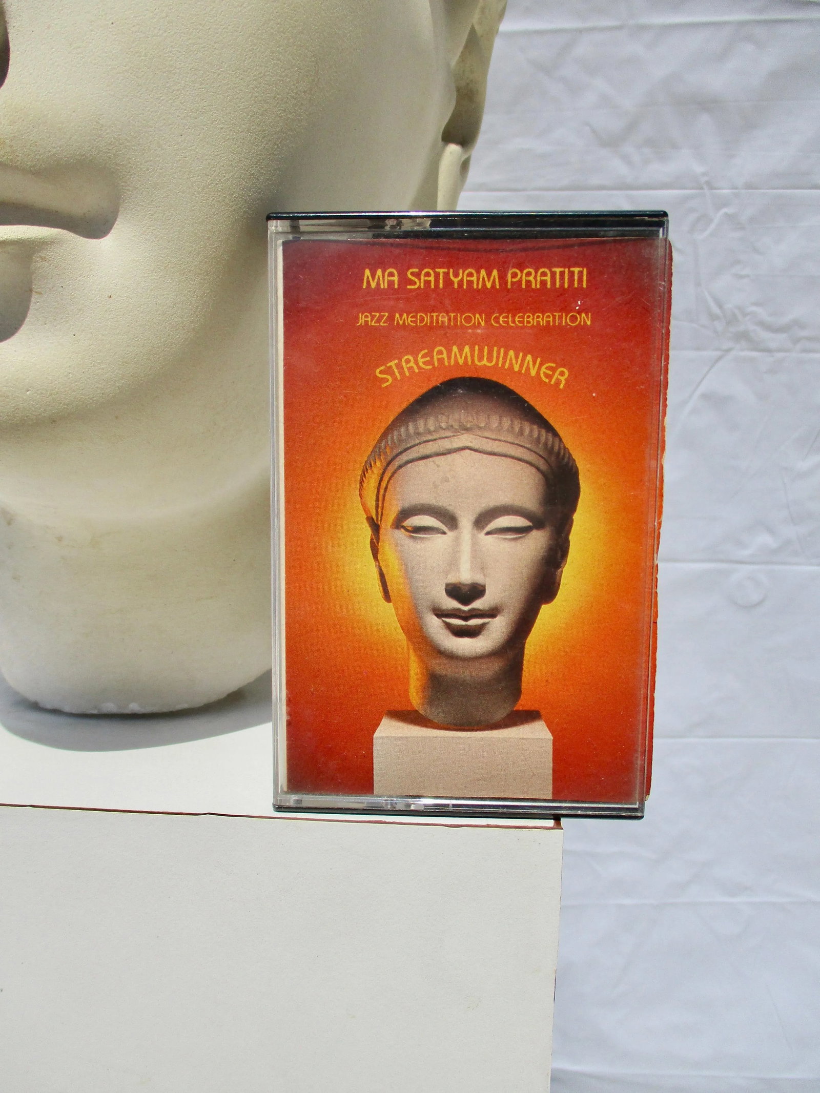 1980s Ageho Album Cover & Head Sculpture - 2 Pieces - 2