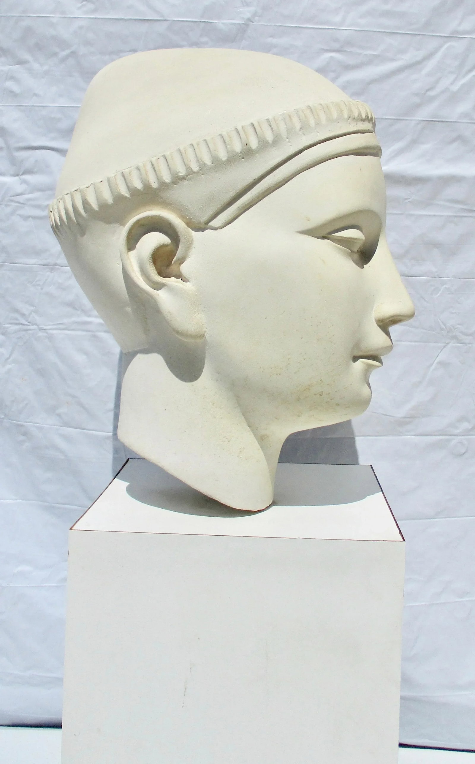 1980s Ageho Album Cover & Head Sculpture - 2 Pieces - 6