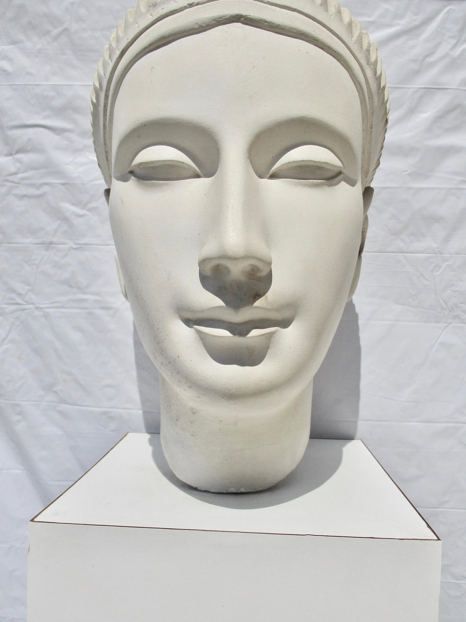 1980s Ageho Album Cover & Head Sculpture - 2 Pieces - 9