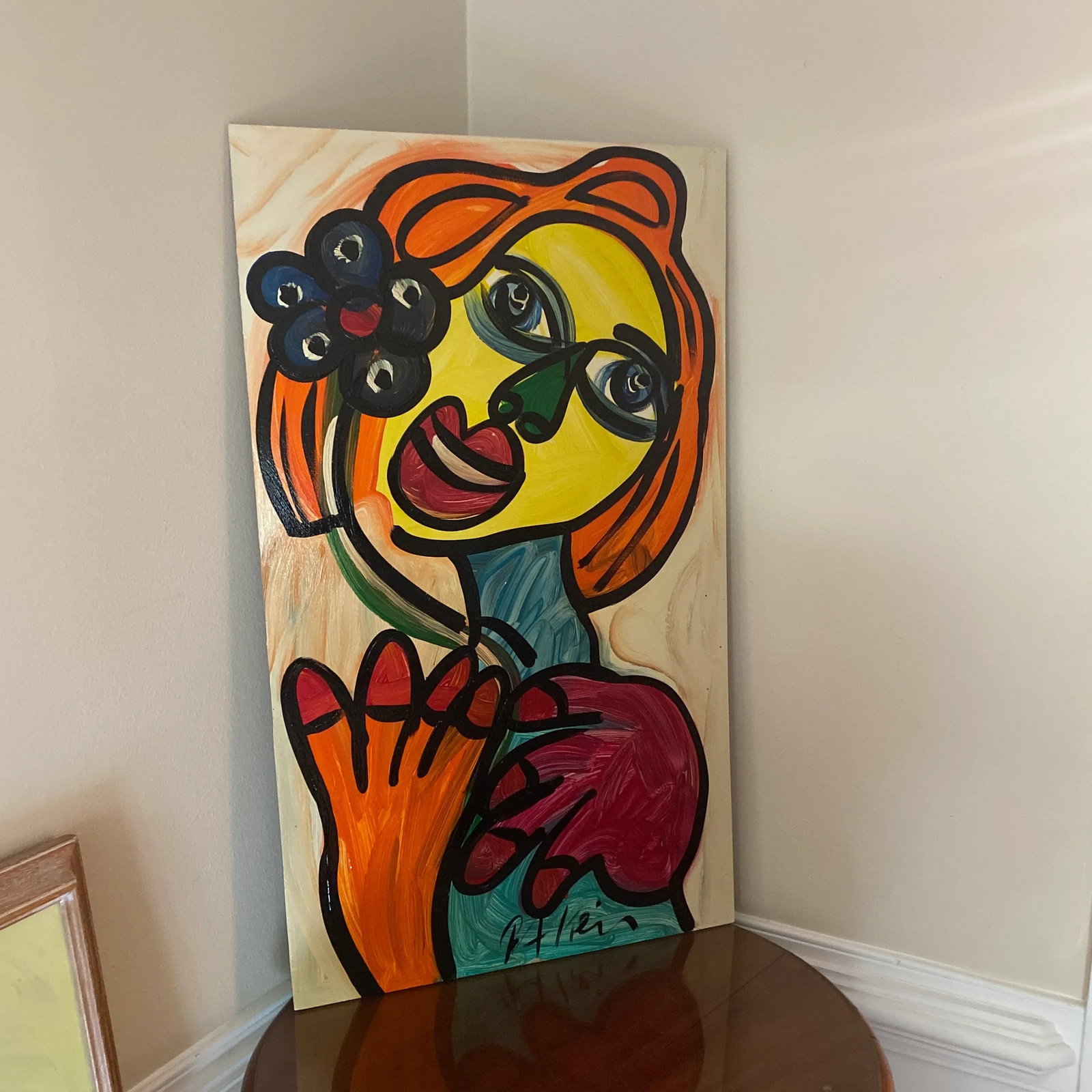 Vintage Abstract Portraiture; Original Artwork by Peter Robert Keil - 6
