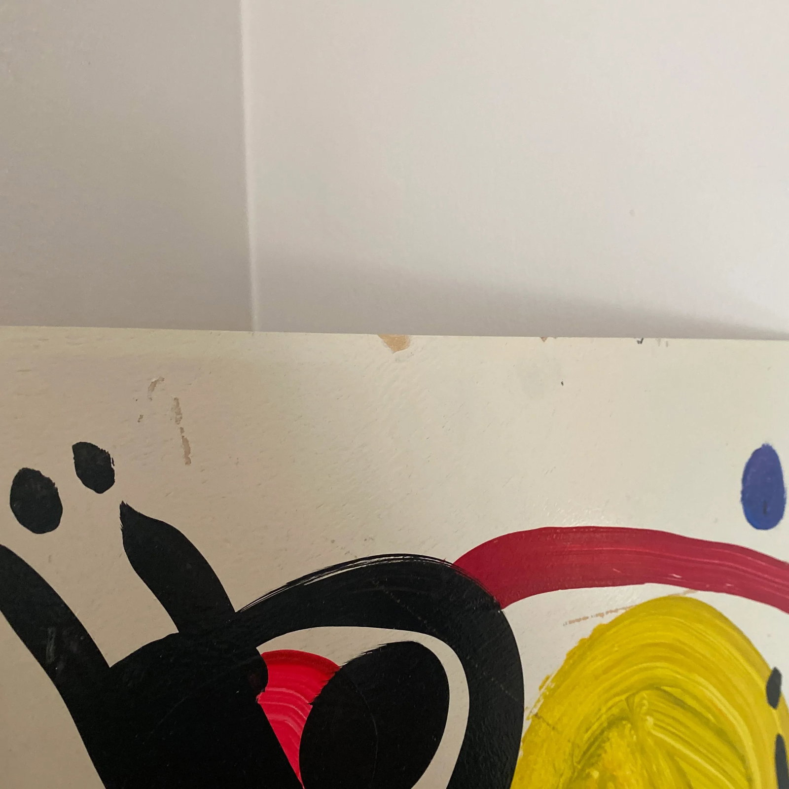 1970s Contemporary Original Peter Keil Miro Style Abstract Painting - 8