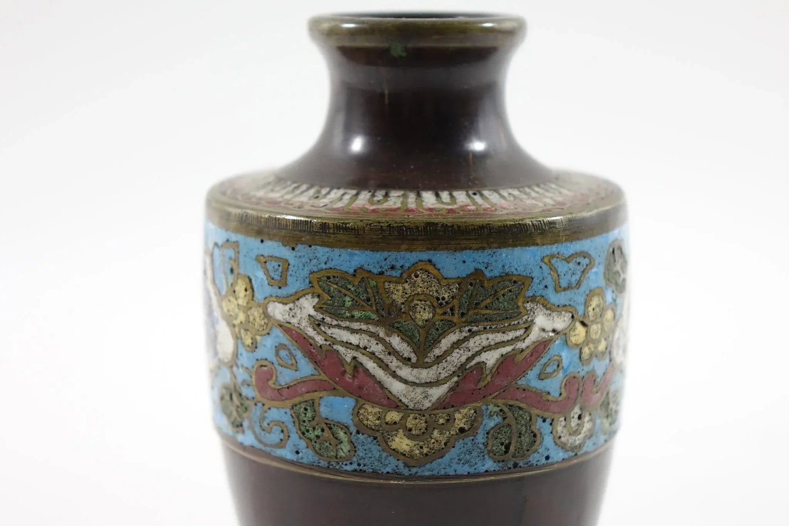 Early 19th Century Antique Chinese Bronze Cloisonne - A Pair - 10