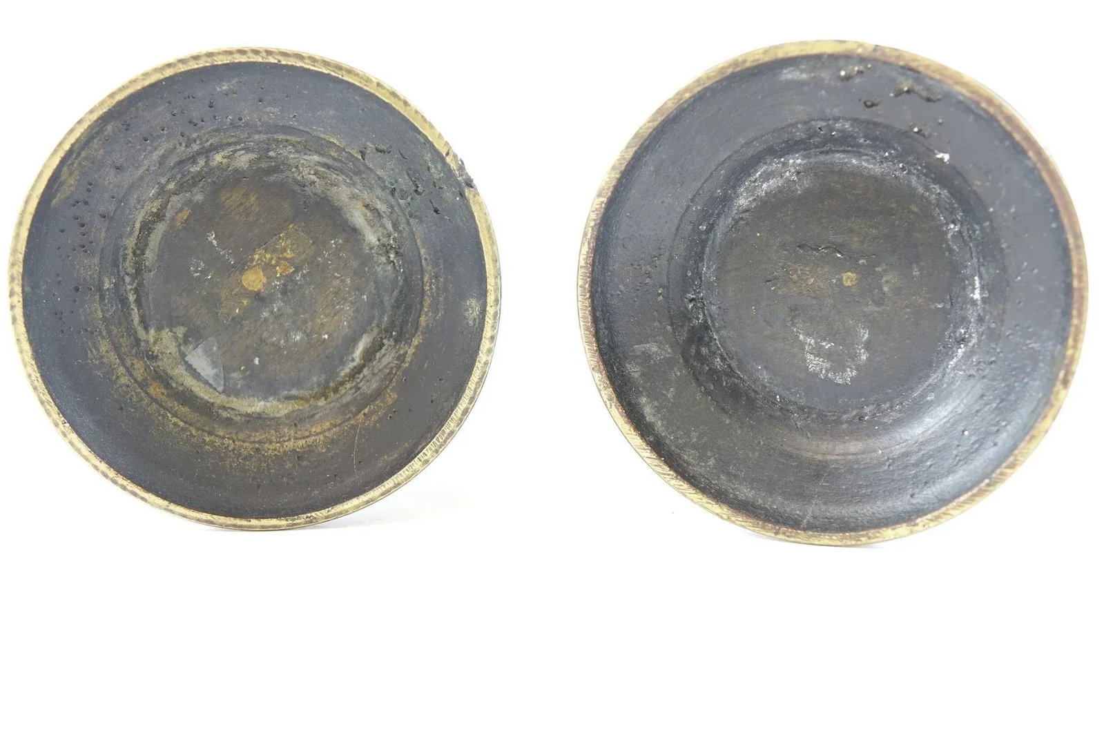 Early 19th Century Antique Chinese Bronze Cloisonne - A Pair - 11