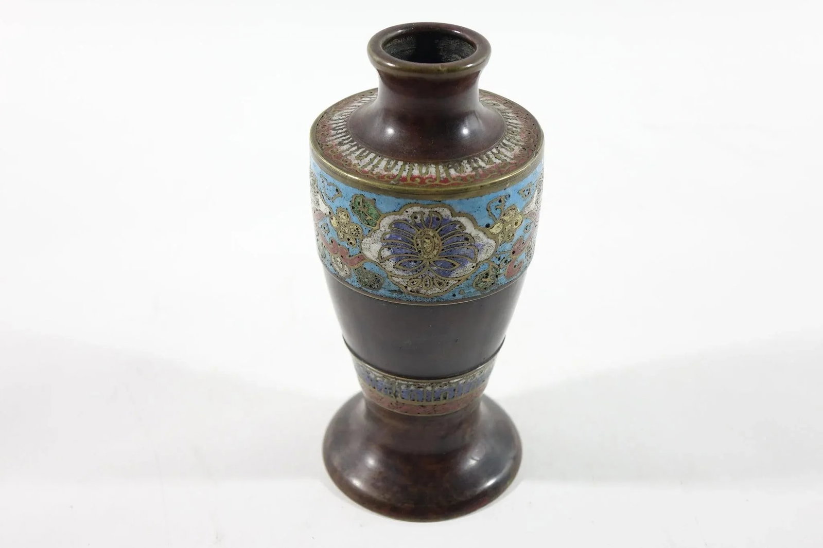 Early 19th Century Antique Chinese Bronze Cloisonne - A Pair - 2