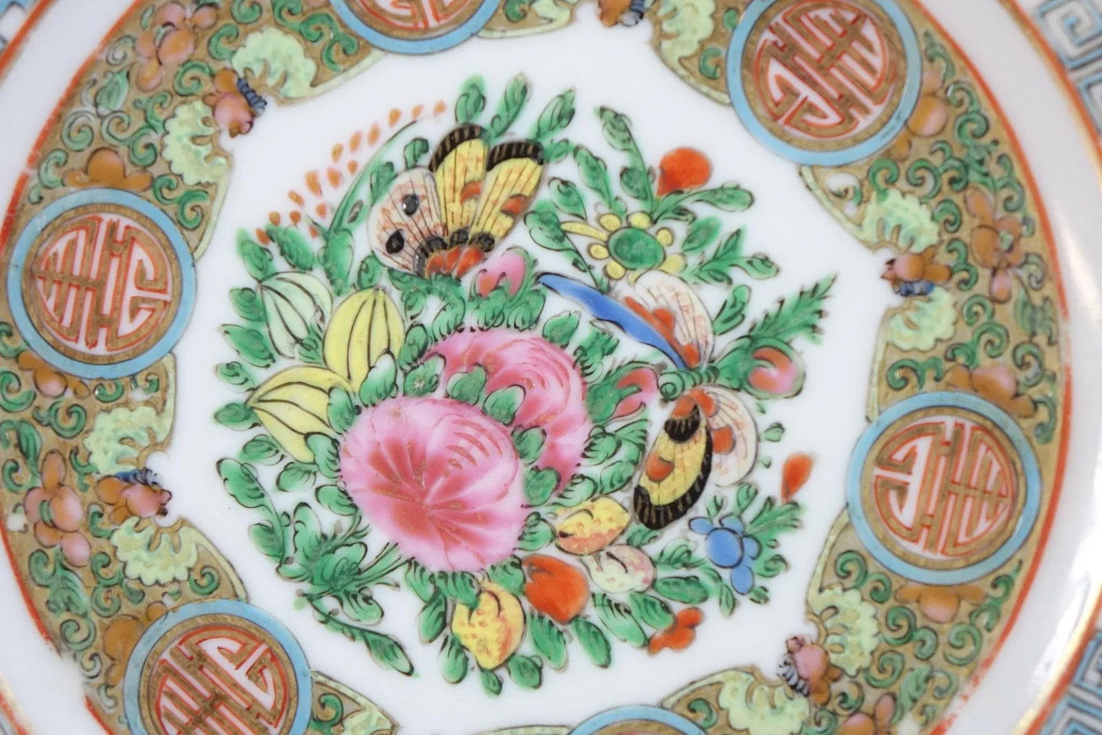 Early 20th Century Chinese Porcelain Plates - Set of 3 - 3