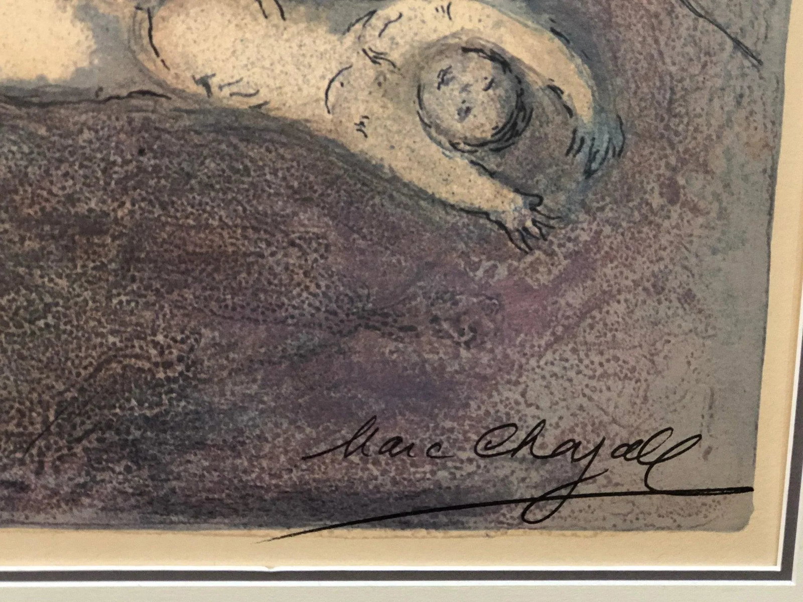 Marc Chagall Poster from 1970s, Framed - 5