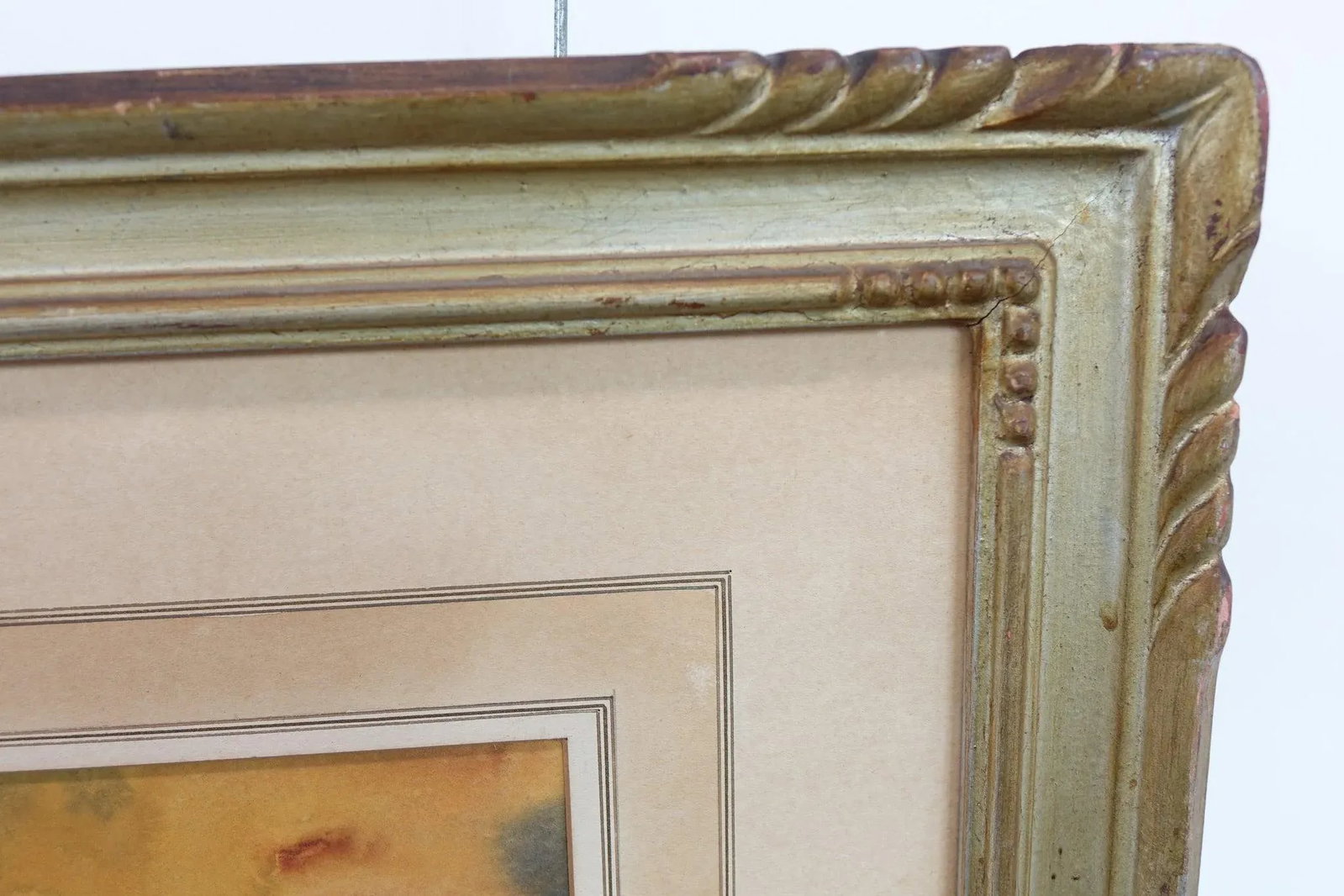Late 20th Century Still Life Original Watercolor Signed on the Bottom - 5