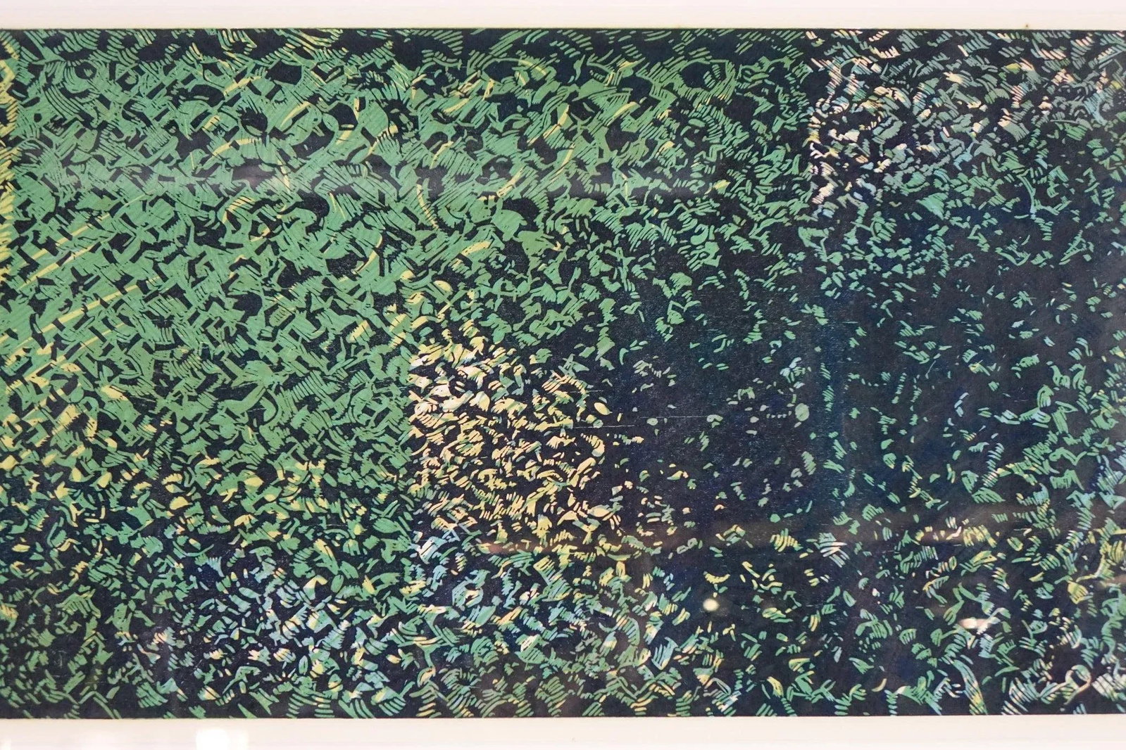 Mid 20th Century Abstract Large Lithograph, 15 of 30 and Signed - 2