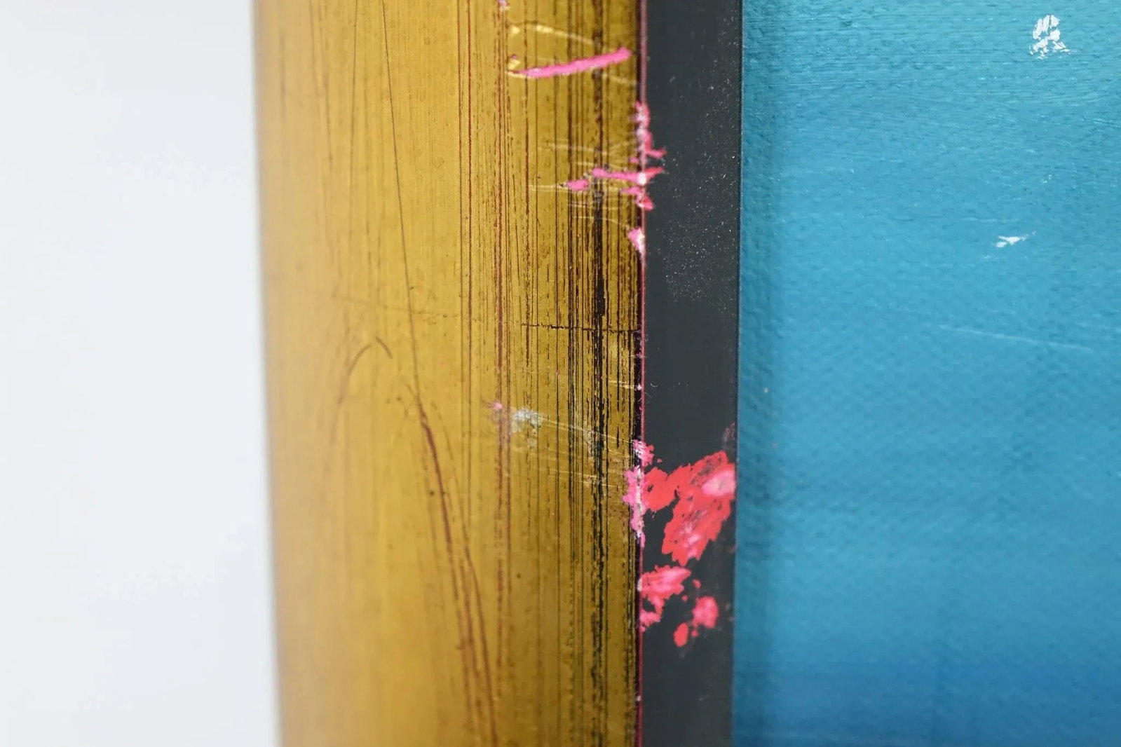 Mid 20th Century Geisha Oil on Canvas Board Signed Original - 6