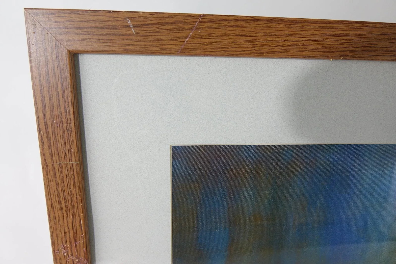 Late 20th Century Abstract Reproduction Print of Original Oil Painting - 2