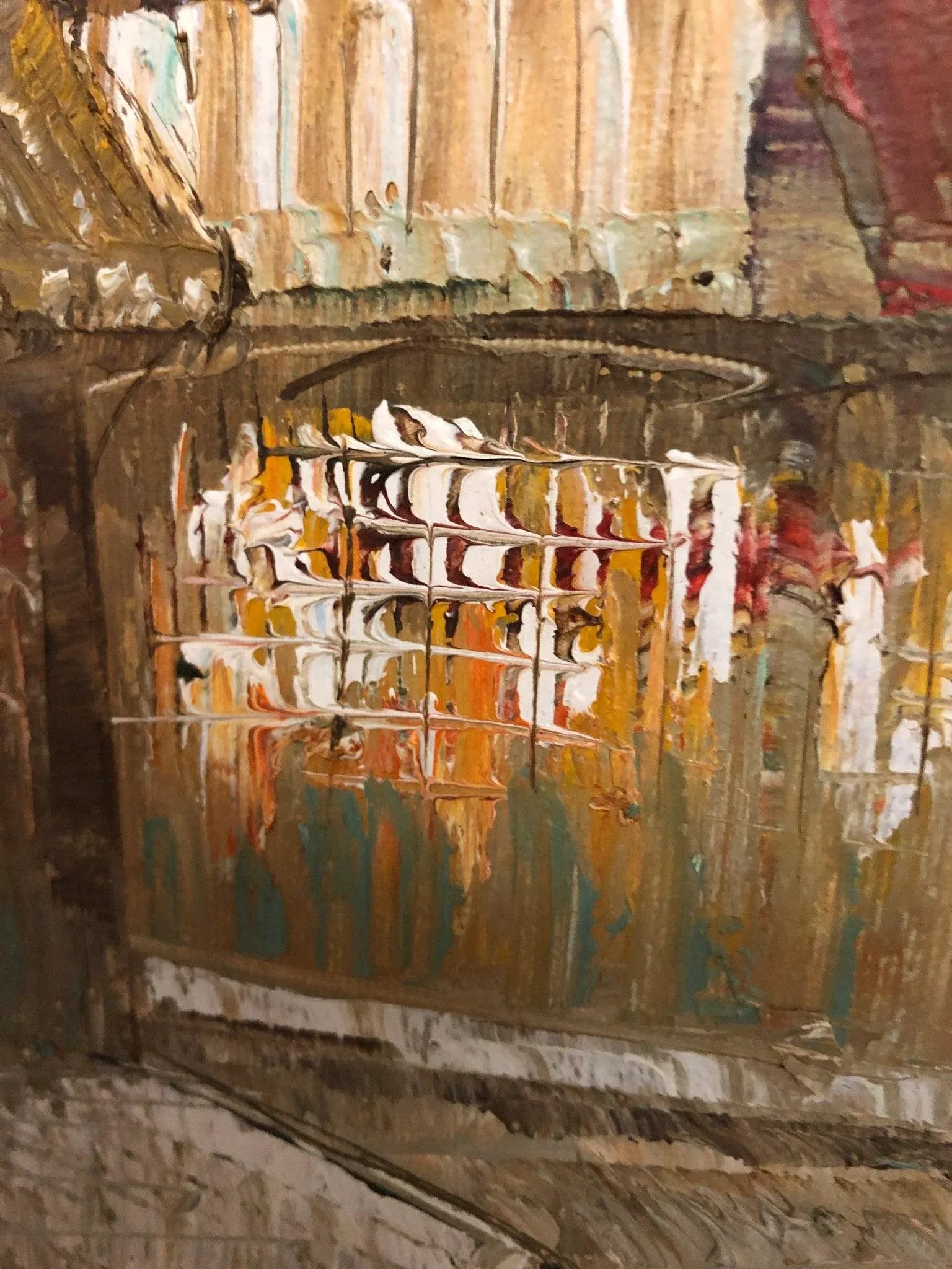 Late 20th Century Paris Oil on Canvas, Signed - 3