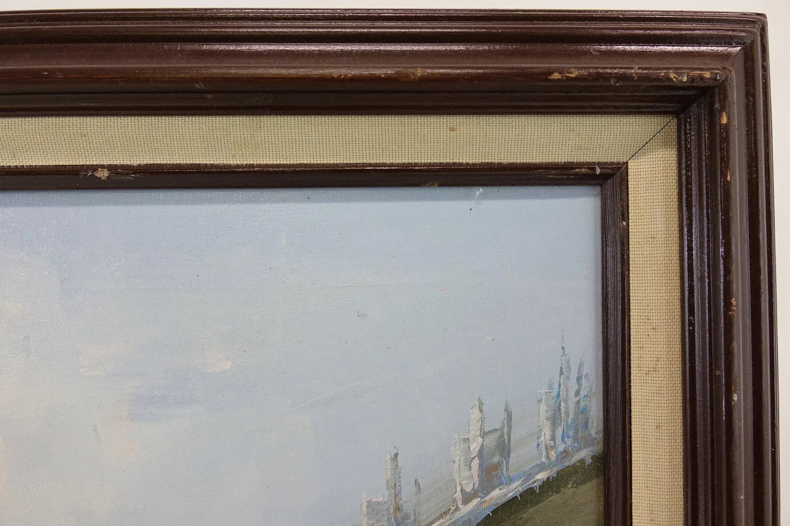 Paris Rainy Day – Signed Original Oil on Canvas - 3