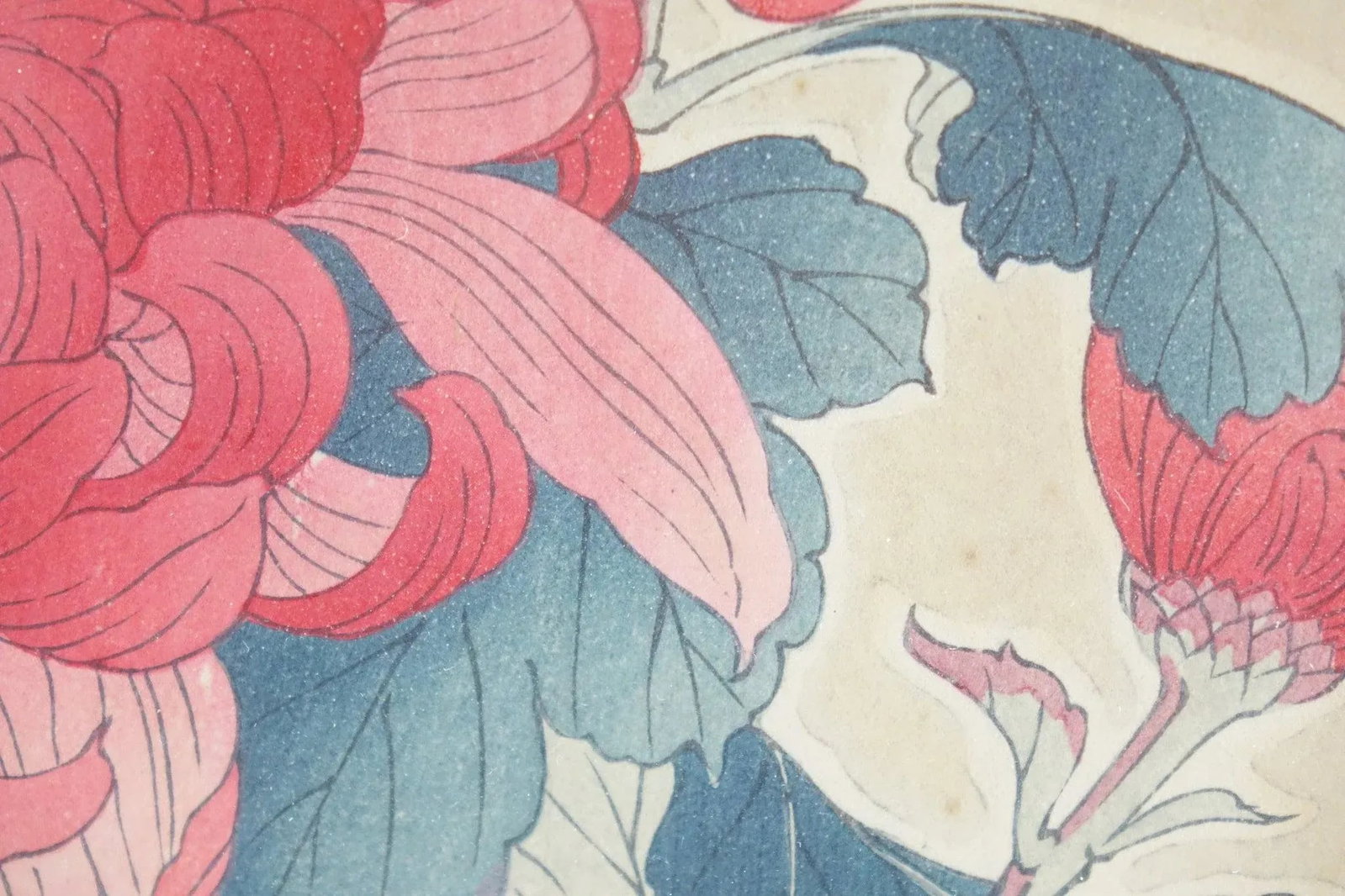 Late 20th Century Floral Painting on Paper Original Signed, Framed - 4