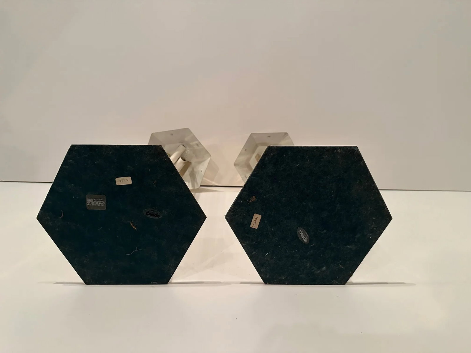 Brass Desk Lamps by Robert Sonneman for George Kovacs -A Pair - 11