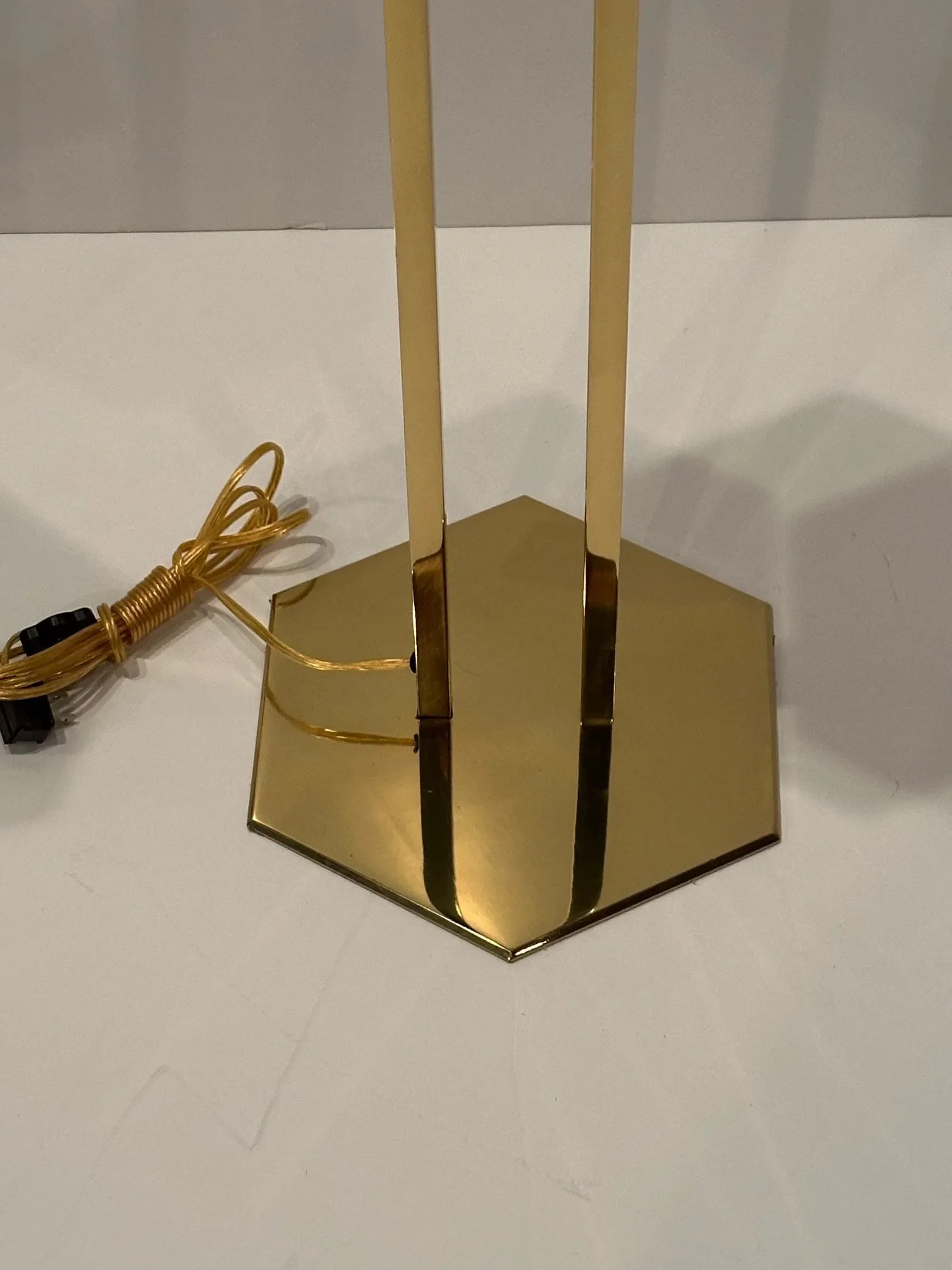 Brass Desk Lamps by Robert Sonneman for George Kovacs -A Pair - 3