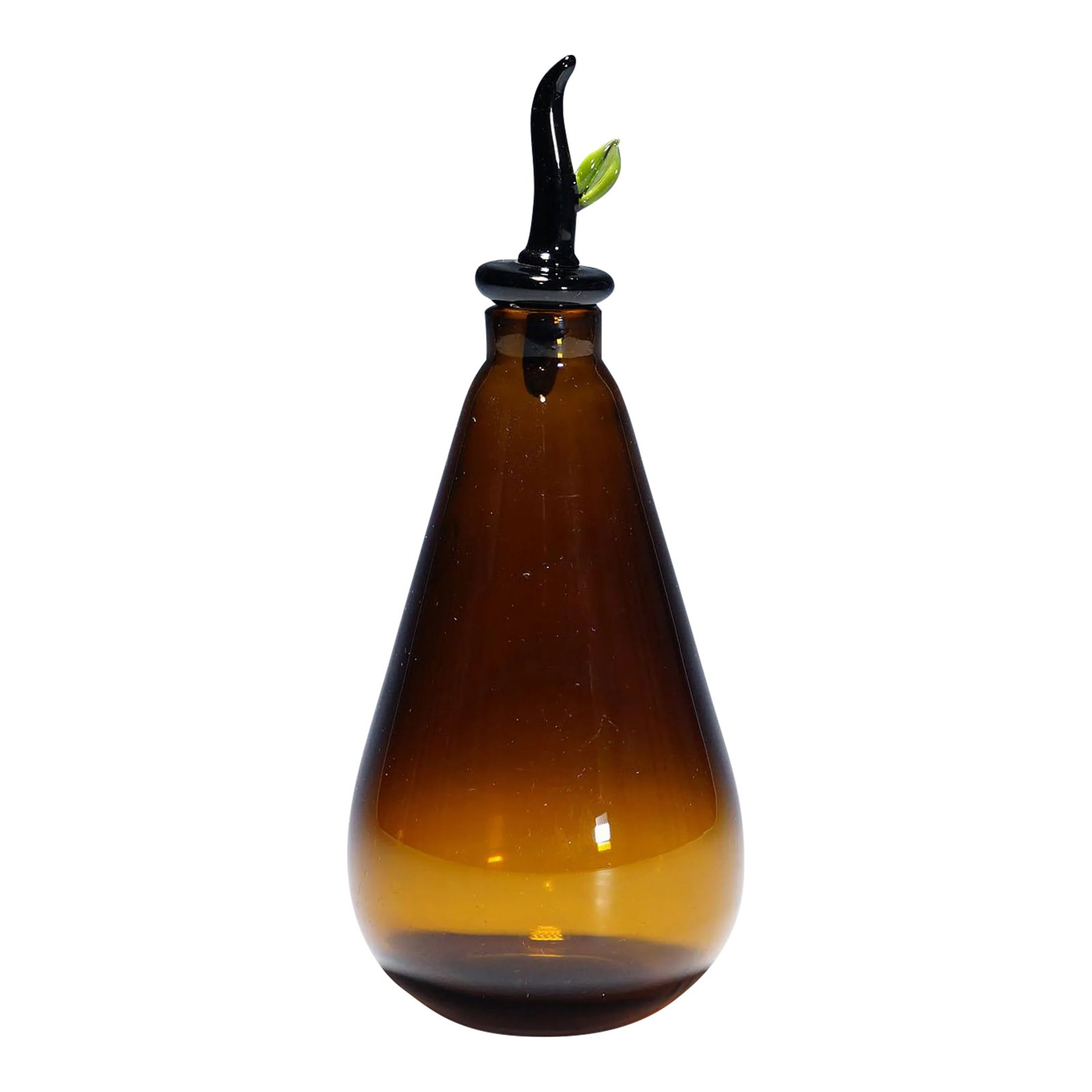 Venini Monifiori Vase Designed by Laura De Santillana: Venini Monifiori Vase Designed by Laura de Santillana A nice vase of the Monofiori Series series designed by Laura de Santillana. Manufactured by Venini Murano Venice. Thin yellow glass with a black g