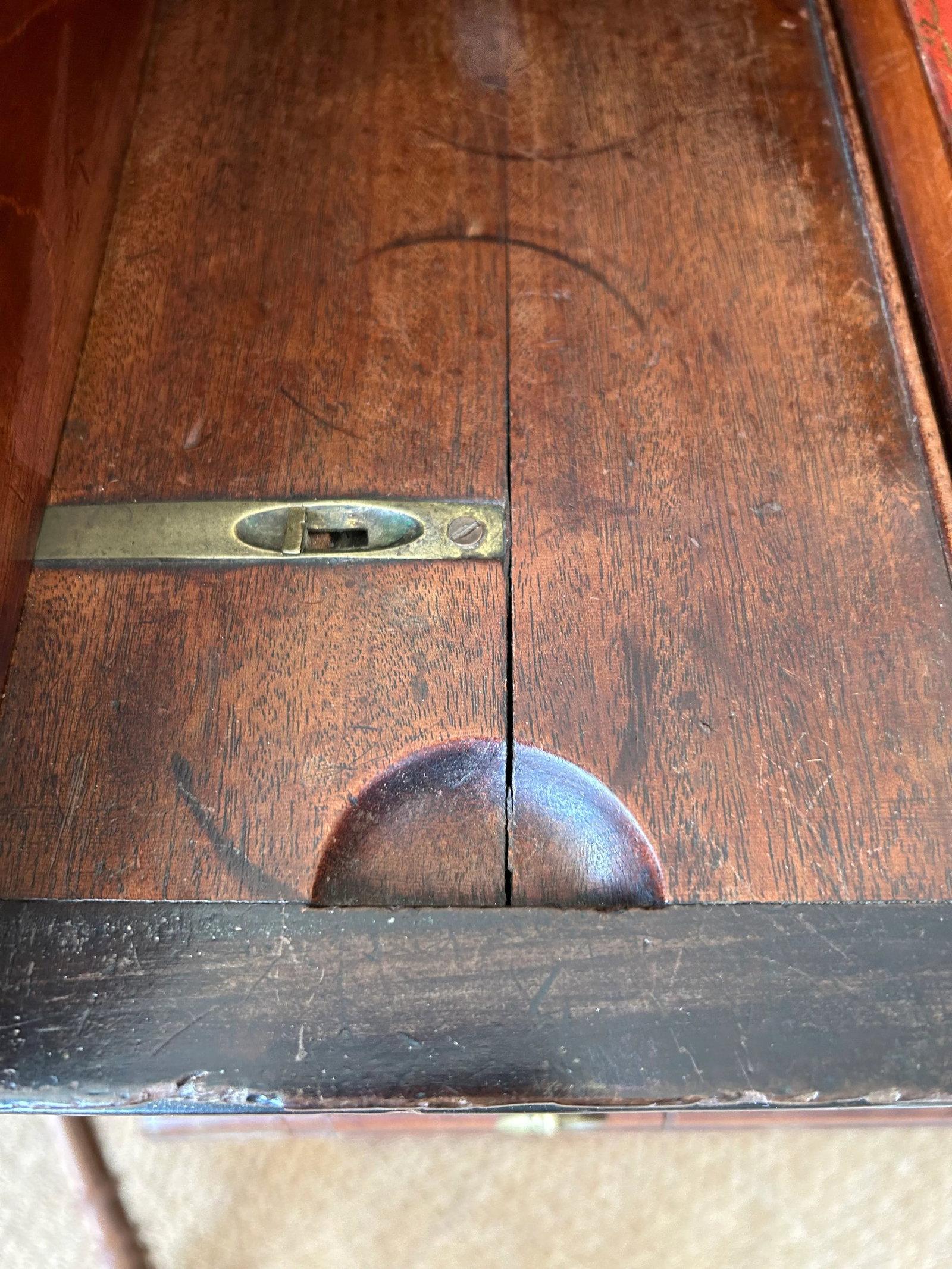 19th Century English Petite Rolltop Desk - 10