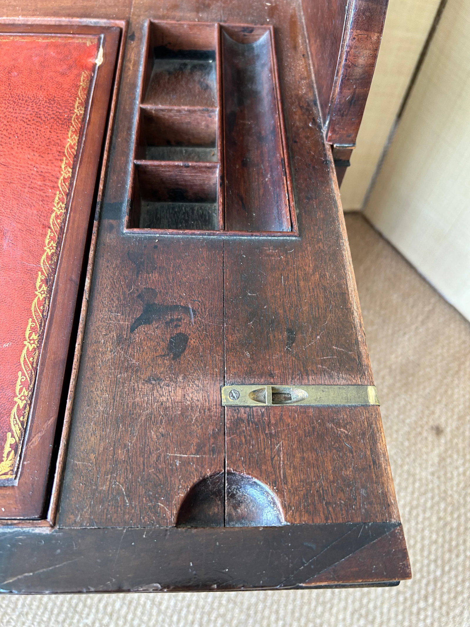 19th Century English Petite Rolltop Desk - 4