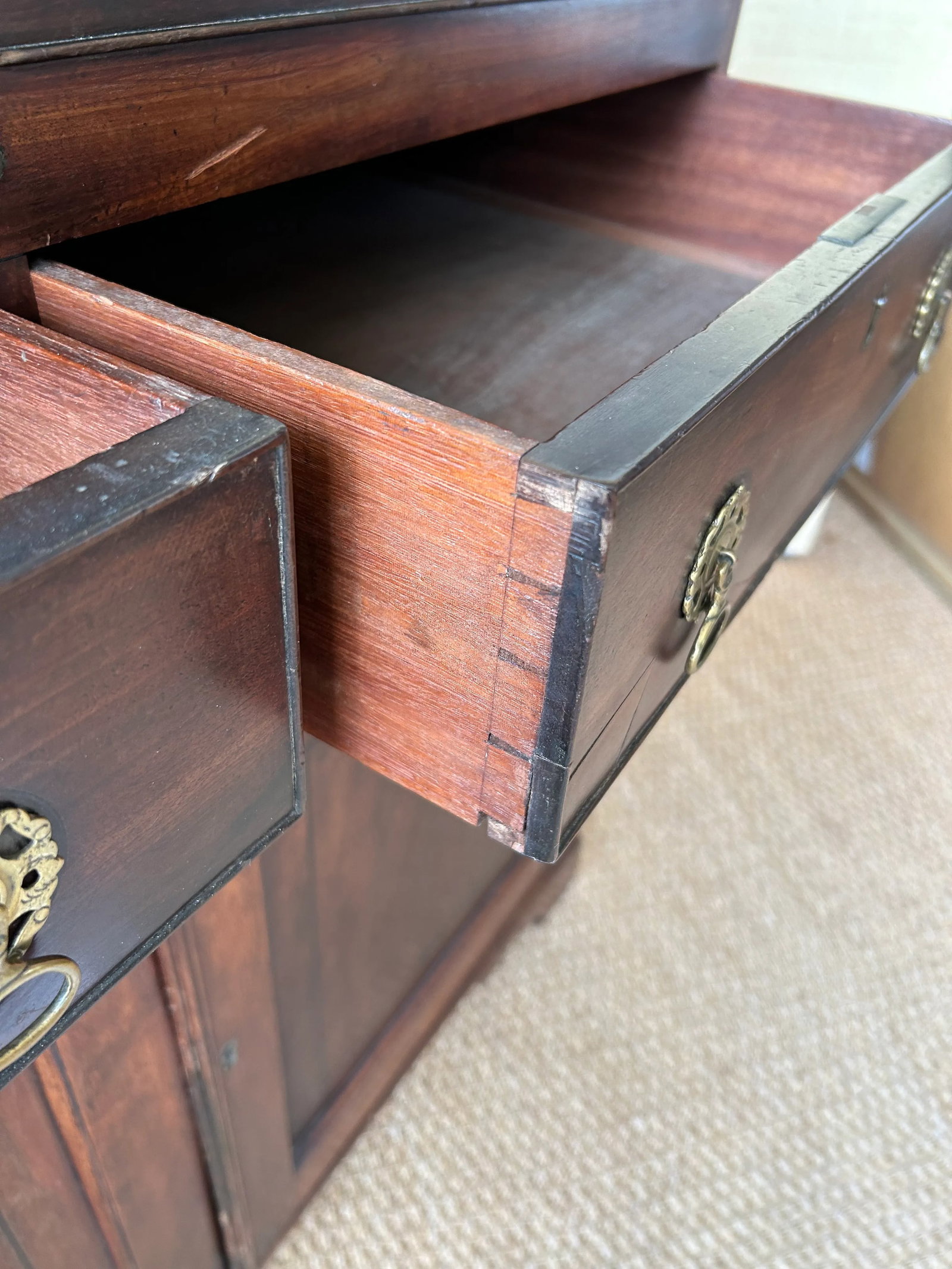 19th Century English Petite Rolltop Desk - 8