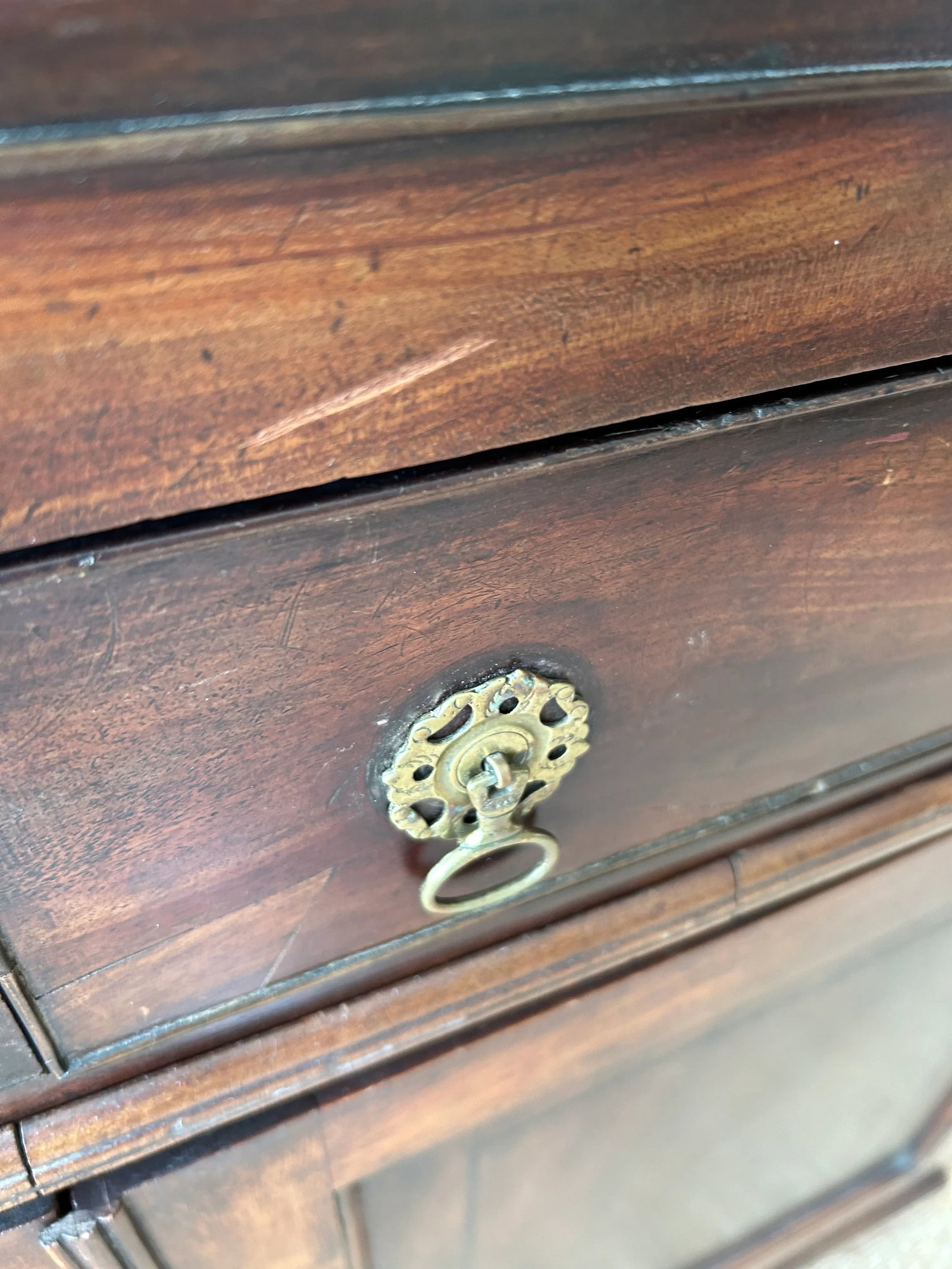 19th Century English Petite Rolltop Desk - 9