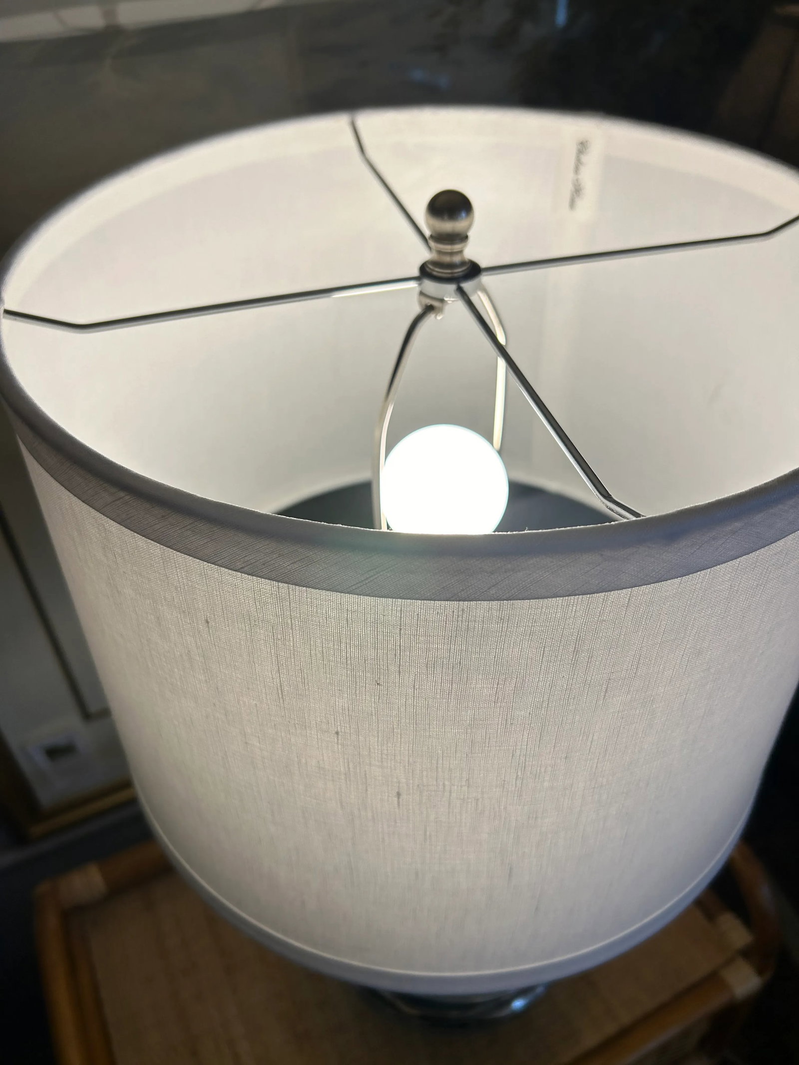 William Yeoward Designer Art Glass Alfie Jade Table Lamp - 8