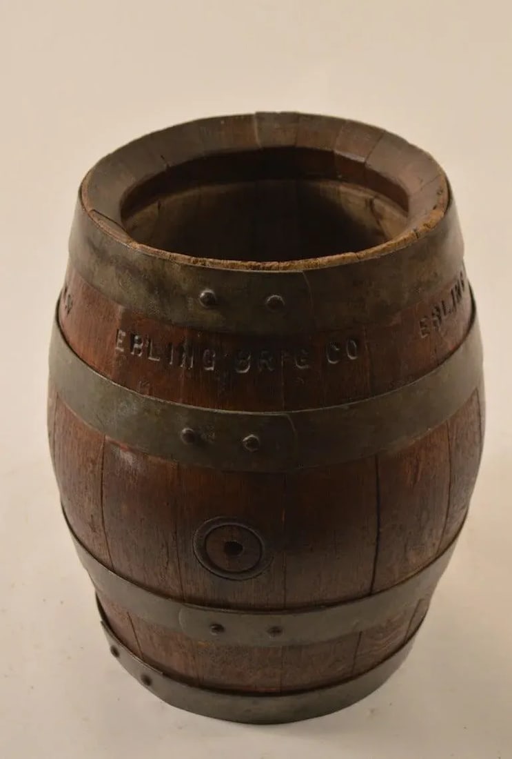 Ebling Brewing Co., Brooklyn, New York, Oak Beer Barrel - 3