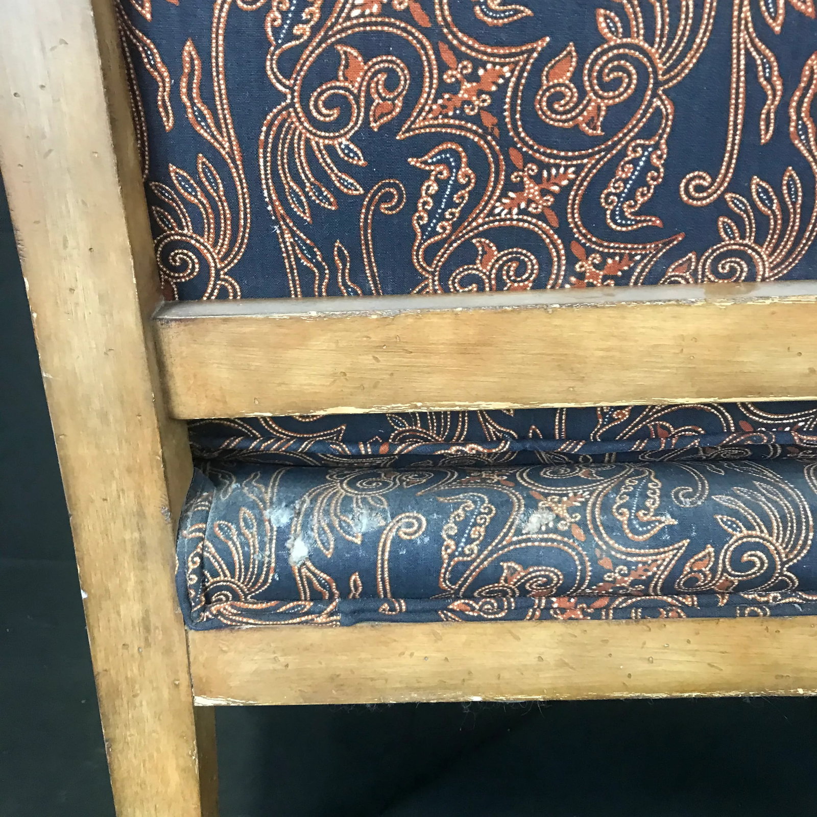 1940s Vintage French Empire Style Armchairs- A Pair - 4
