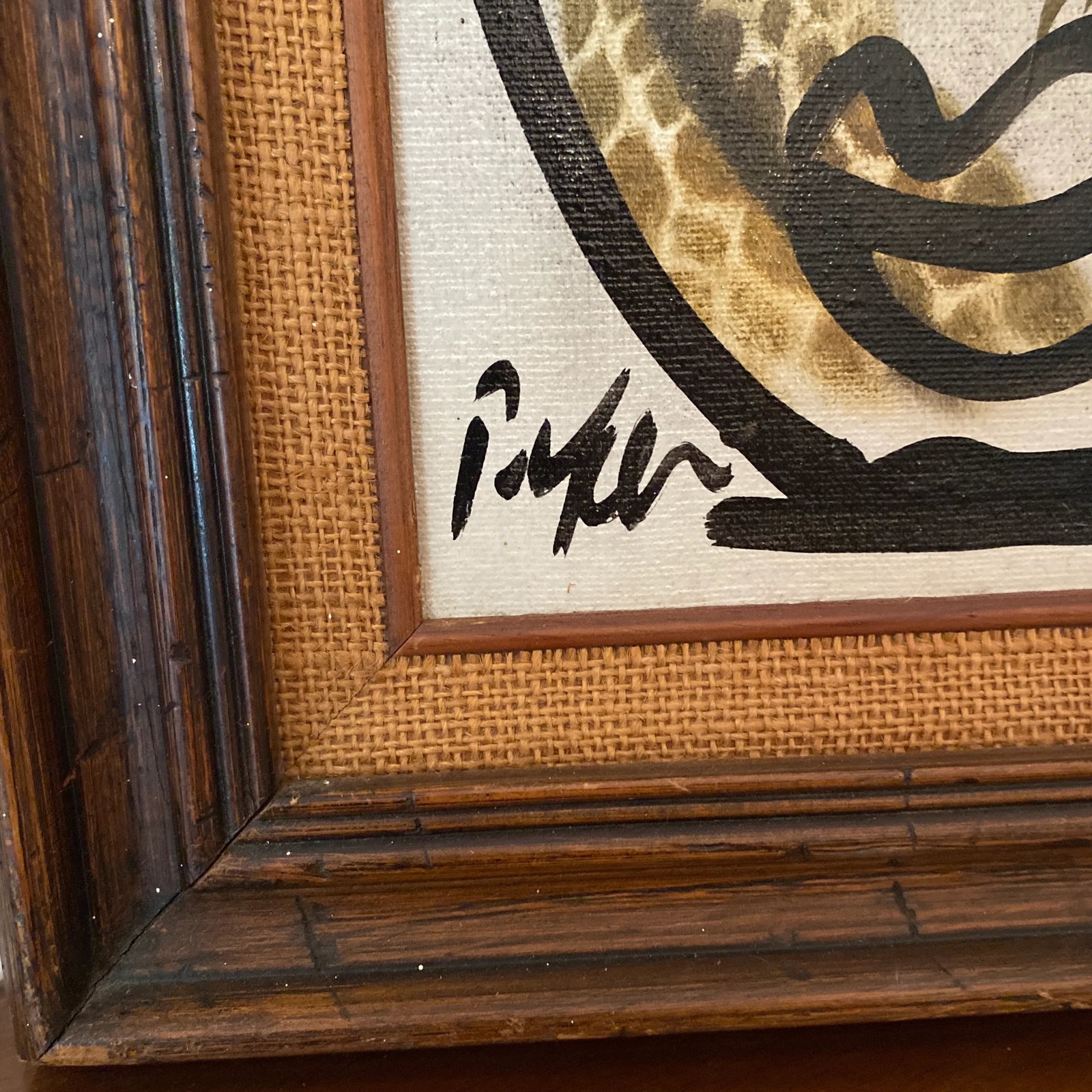 1970s Peter Keil Original Oil Painting on Canvas, Framed - 2