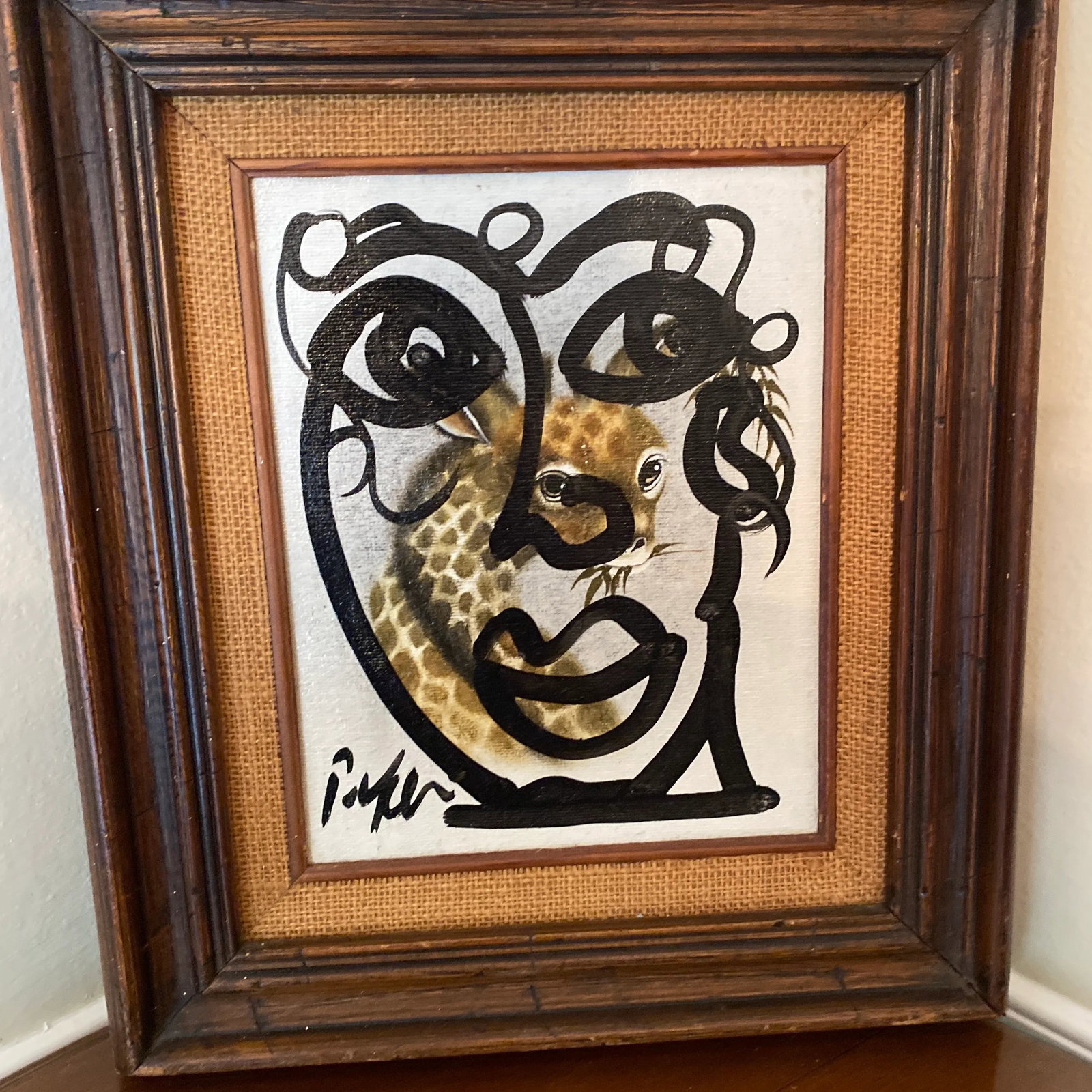 1970s Peter Keil Original Oil Painting on Canvas, Framed - 3