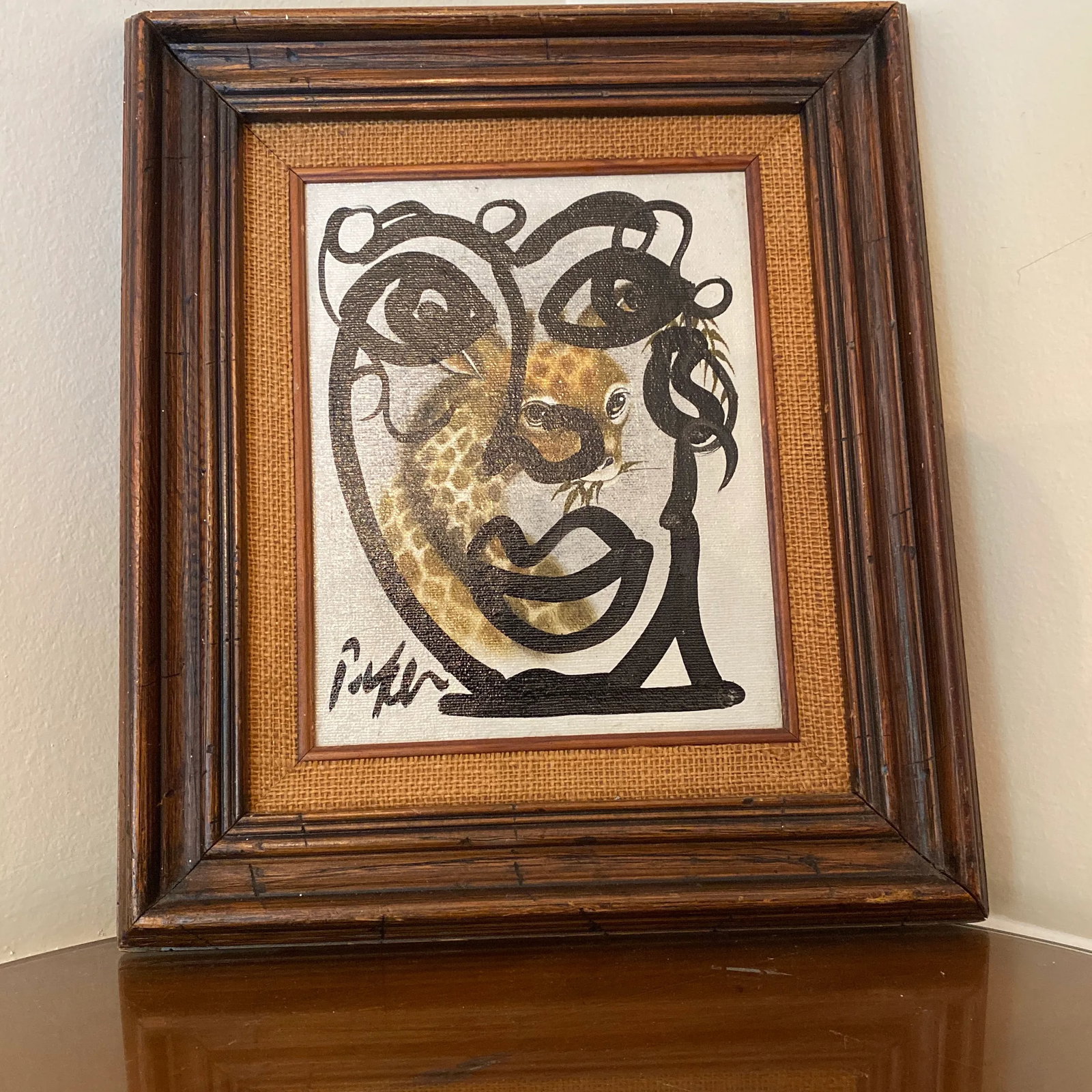 1970s Peter Keil Original Oil Painting on Canvas, Framed - 4