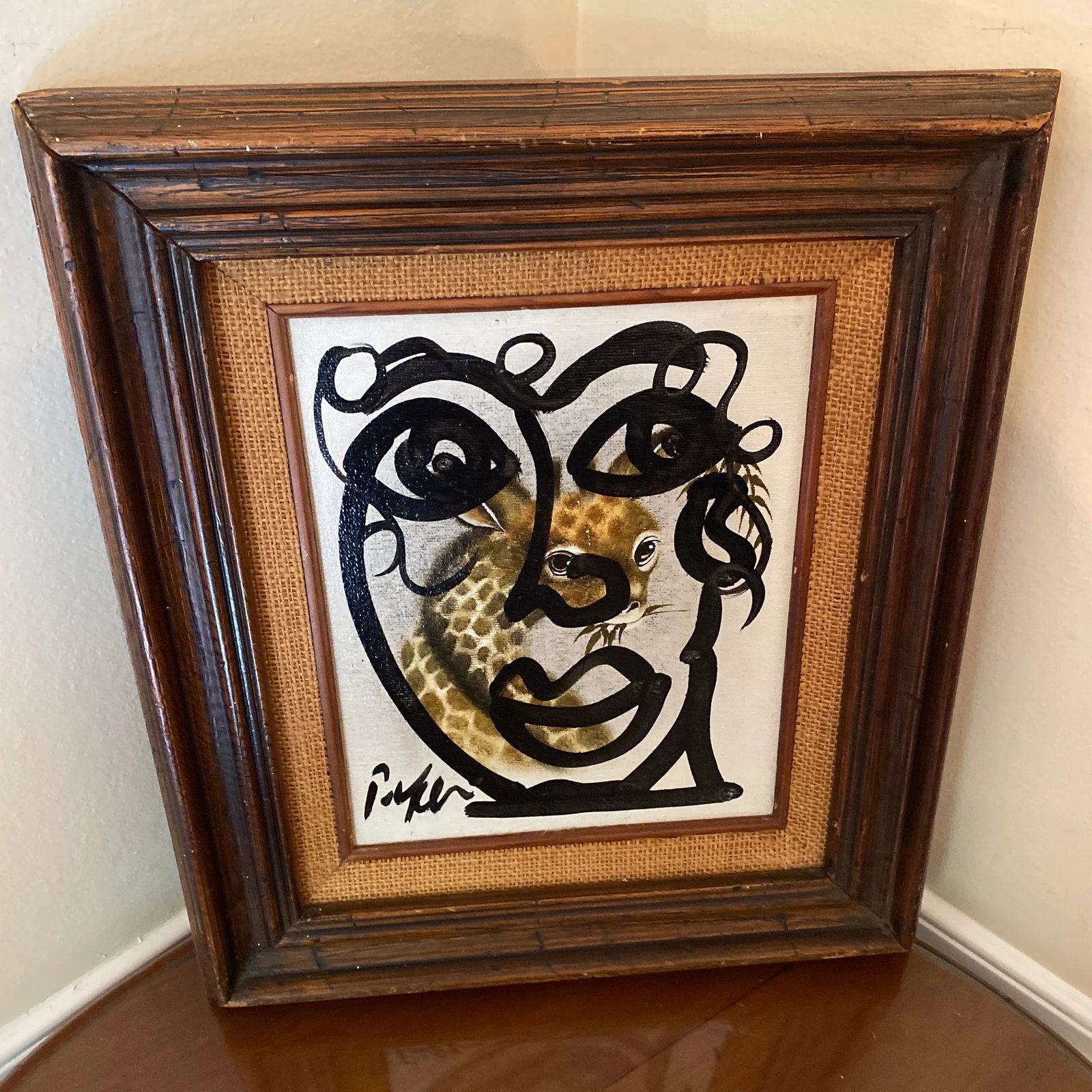 1970s Peter Keil Original Oil Painting on Canvas, Framed - 5