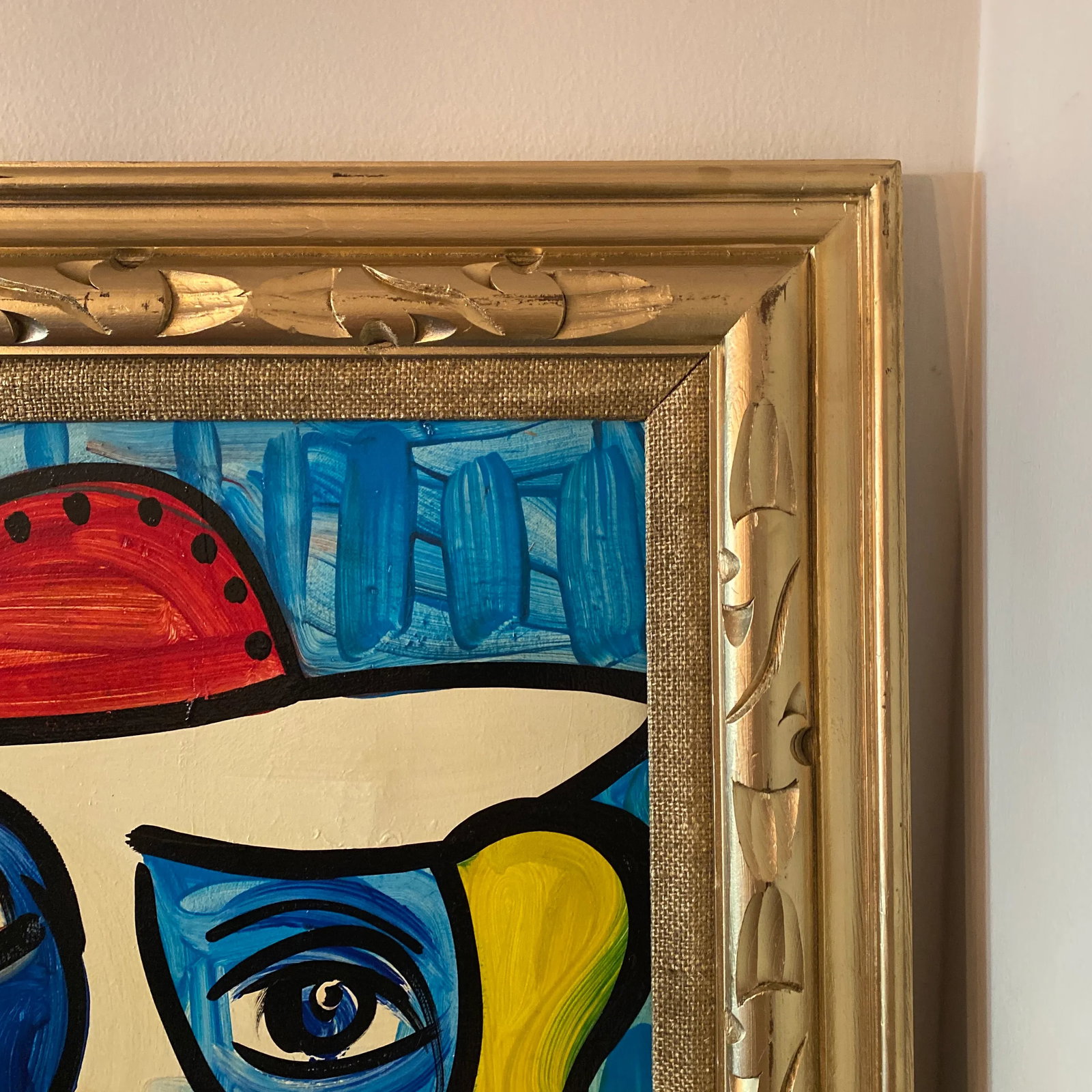 1970s Abstract Peter Keil Original Oil Canvas Framed Painting - 5