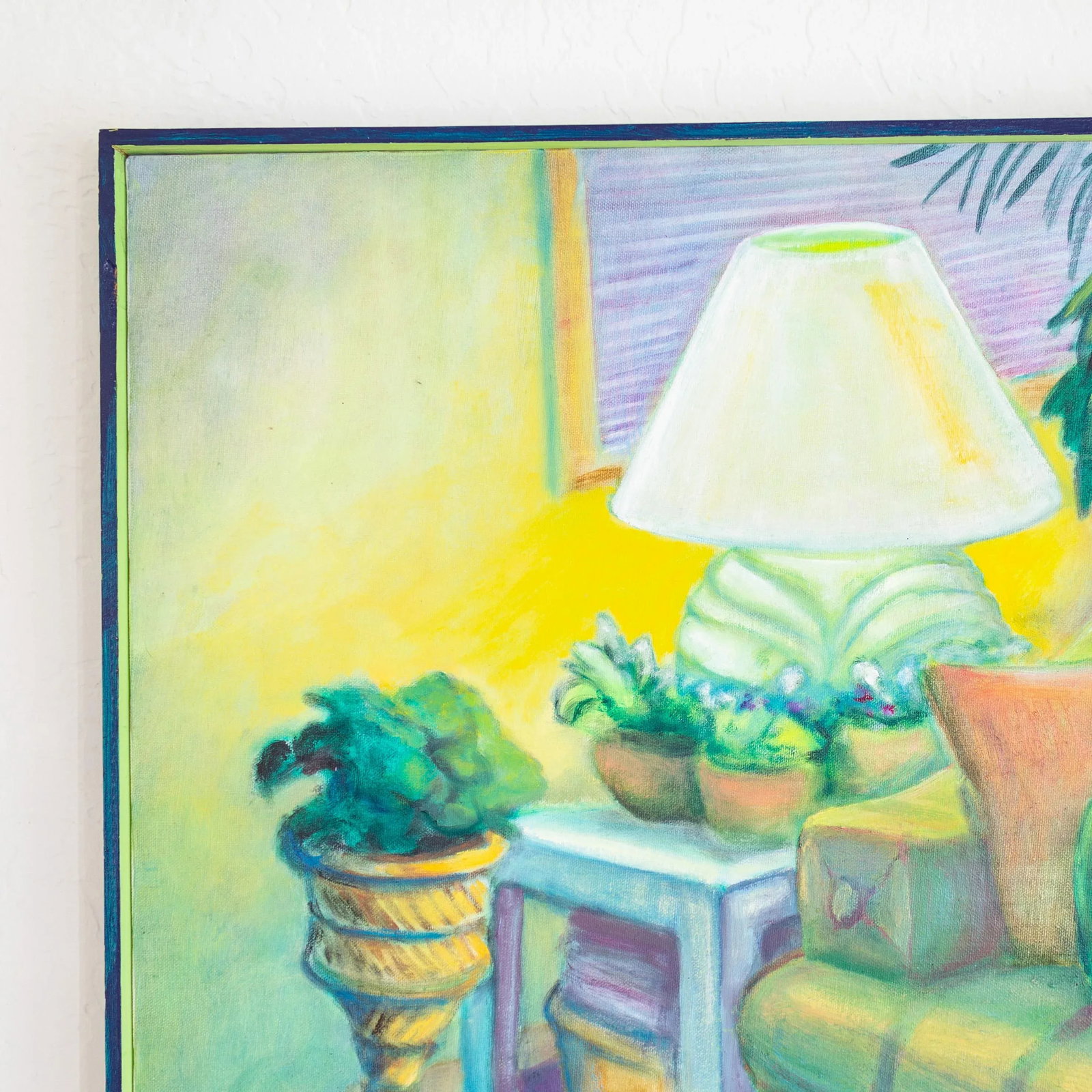 Fauvist Painting of a Living Room Interior Still Life Signed Henson - 8