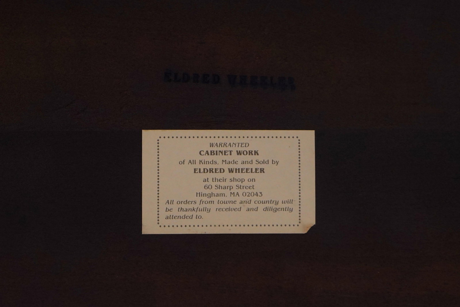 Eldred Wheeler Cherry Top Dining Room Farm Table - 12
