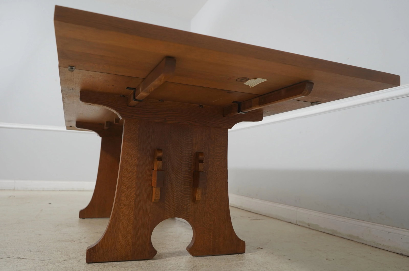 Stickley Mission Oak Arts & Crafts Dining Room Table - 10