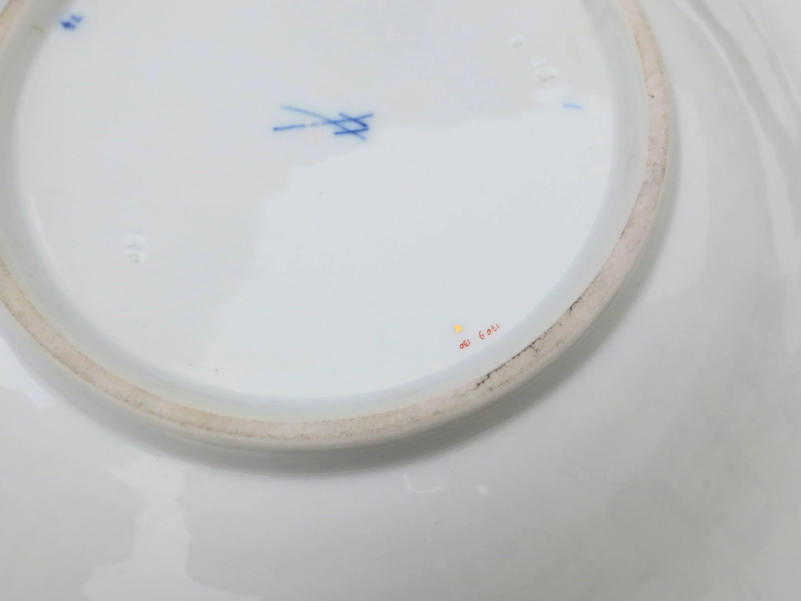 Vintage Meissen Serving Platters - a Pair of 2 - 6