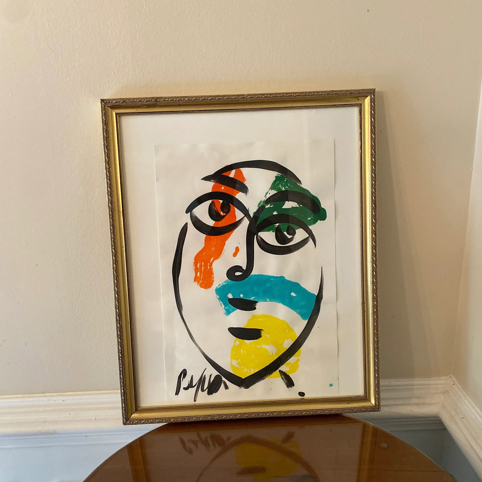Vintage Abstract Portraiture; Original Artwork by Peter Robert Keil - 2
