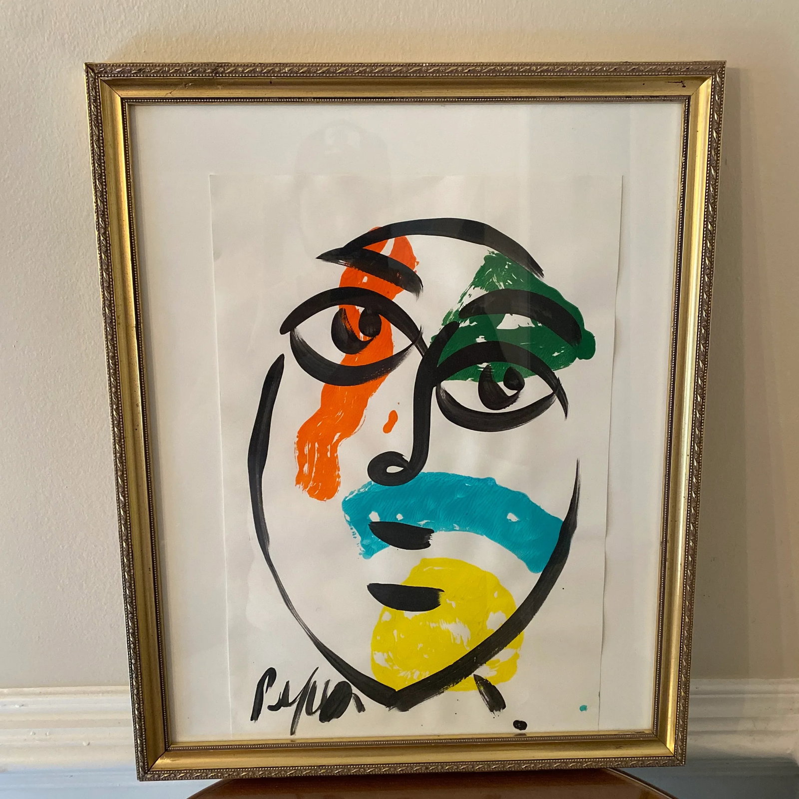 Vintage Abstract Portraiture; Original Artwork by Peter Robert Keil - 3