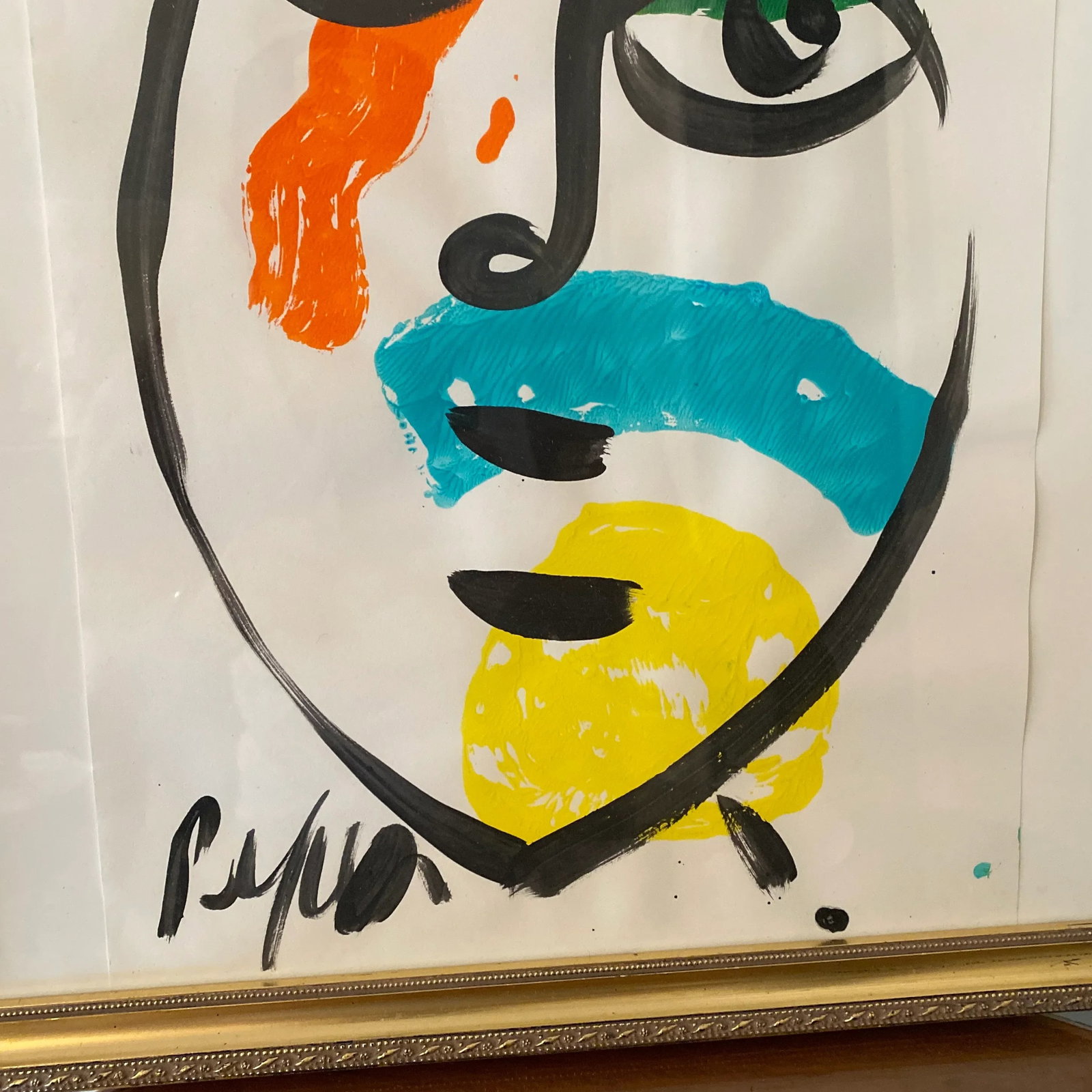 Vintage Abstract Portraiture; Original Artwork by Peter Robert Keil - 5