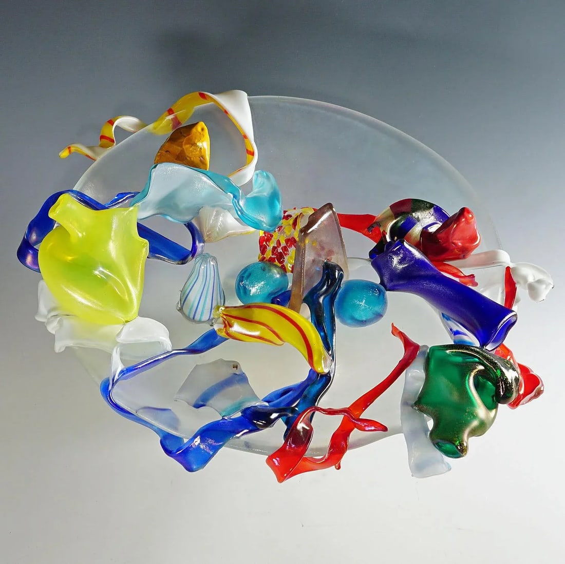 Sogni Infranti Bowl by Mario Bellini for Venini Murano 1992 - 5