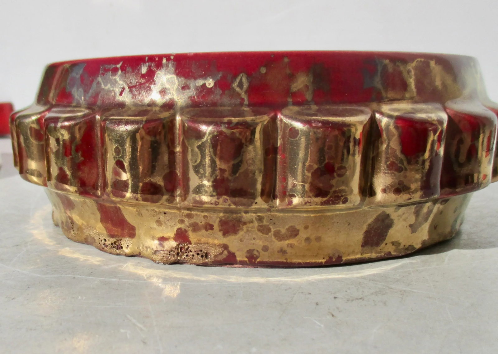 Sevres Porcelain Art Deco Low Bowl Circa 30s - 7