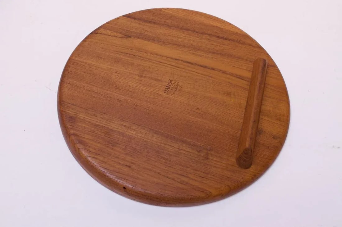 Set of Three Staved Teak Cutting Boards / Trays by Jens Quistgaard for Dansk - 5